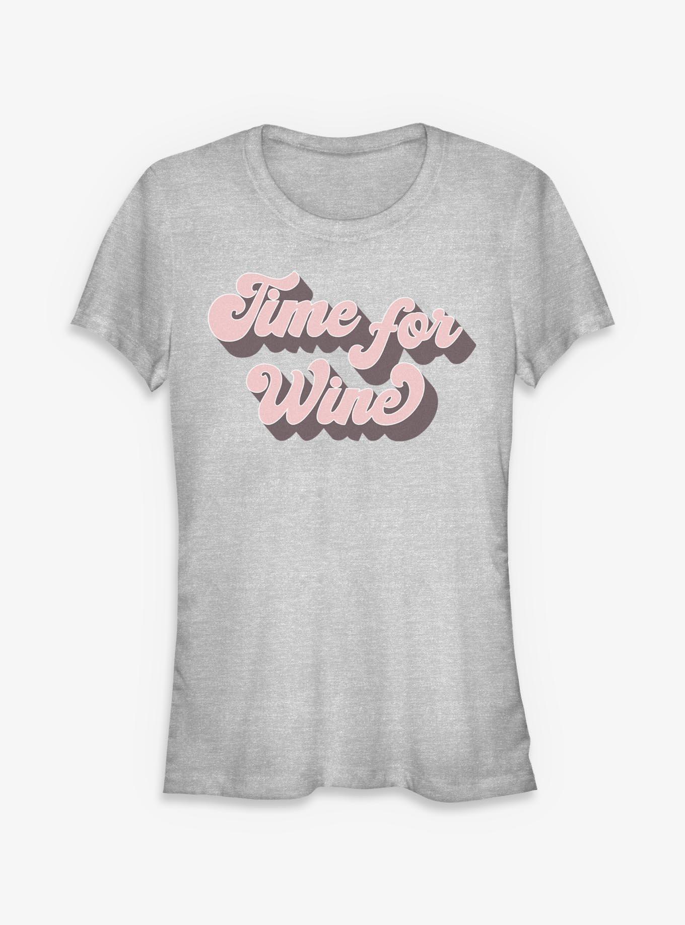 Mom Wine Time Girls T-Shirt, , hi-res