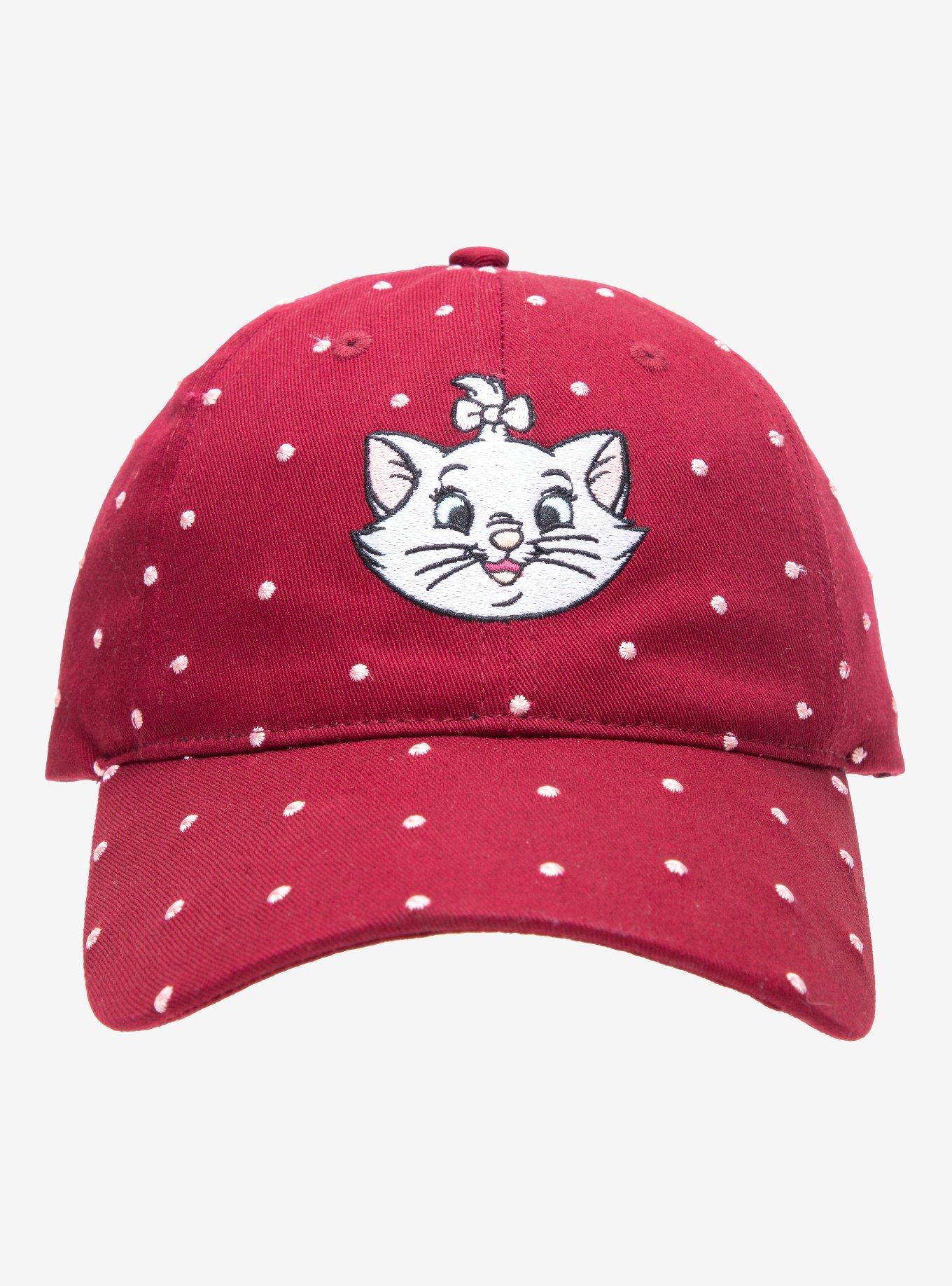 Disney The Aristocats Marie Polka Dot Ball Cap — BoxLunch Exclusive