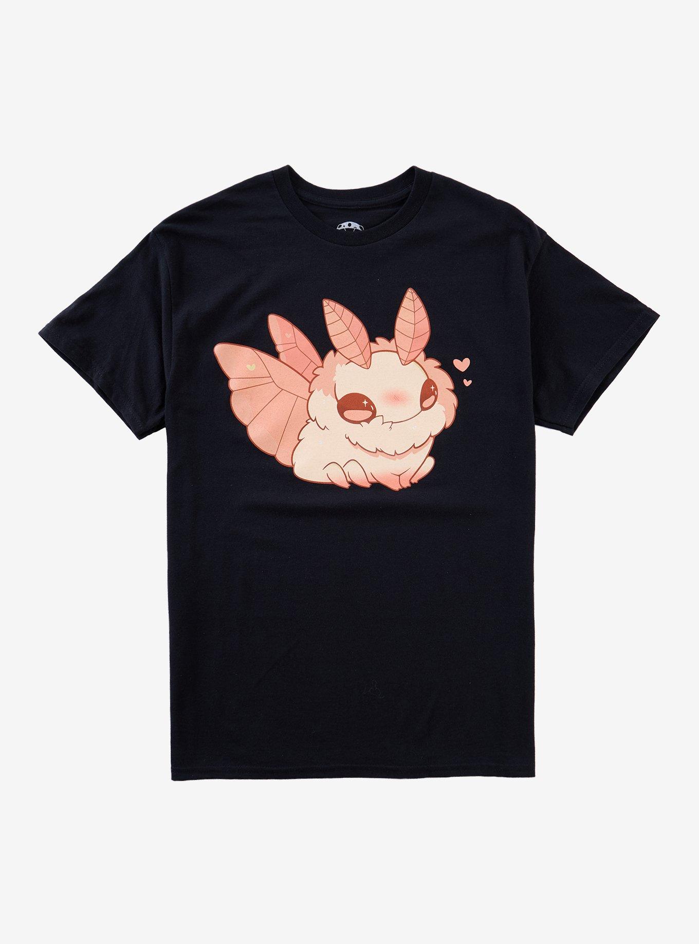 Moth Heart T-Shirt By Rihnlin, , hi-res