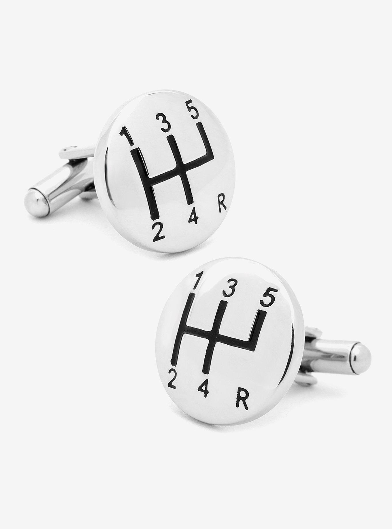 Gear Shifter Cufflinks, , hi-res