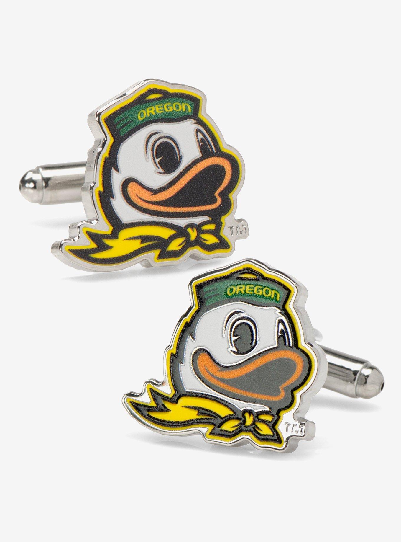 NCAA Oregon Ducks Mascot Cufflinks, , hi-res