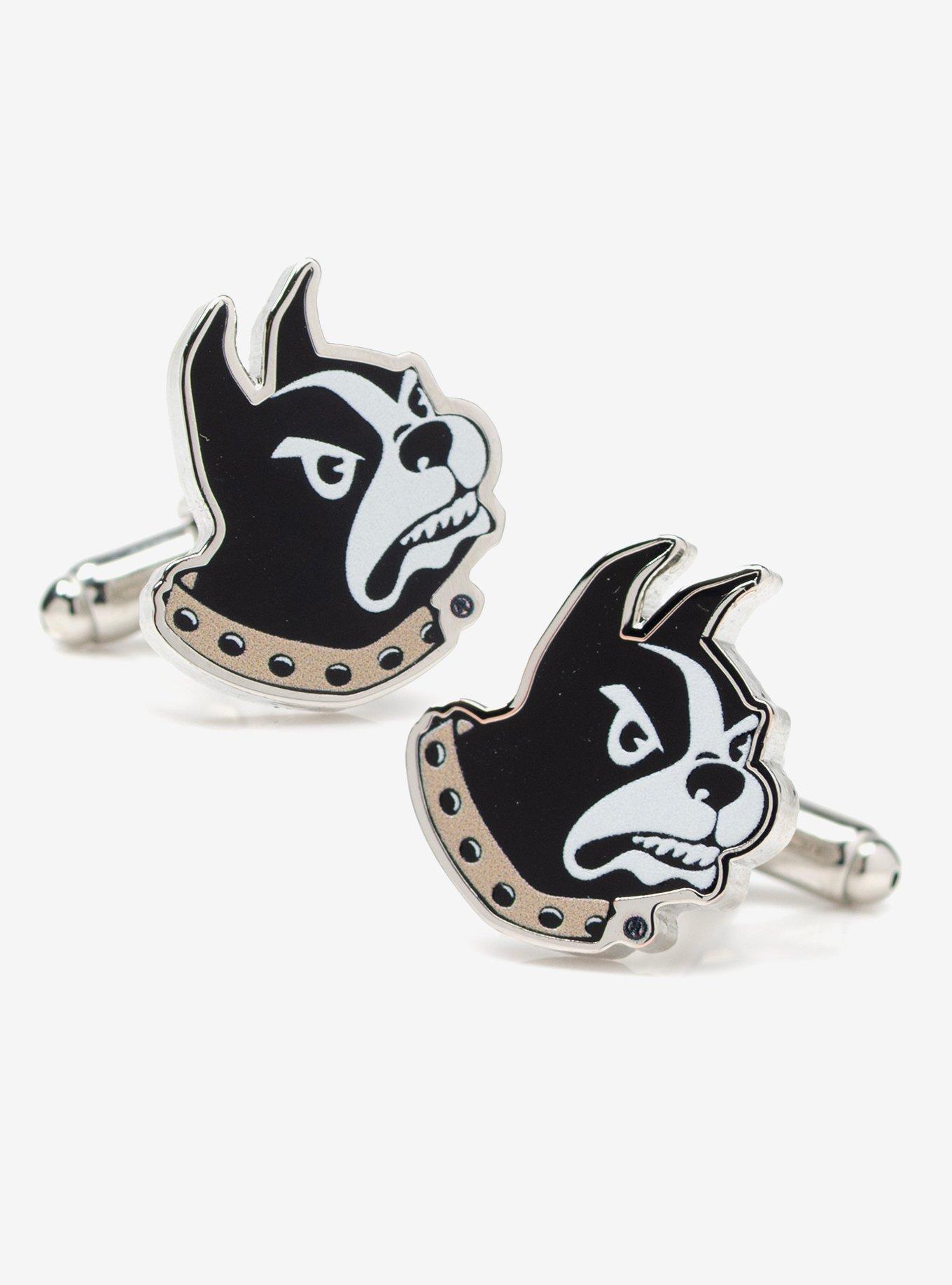 NCAA Wofford College Terrier Mascot Cufflinks, , hi-res