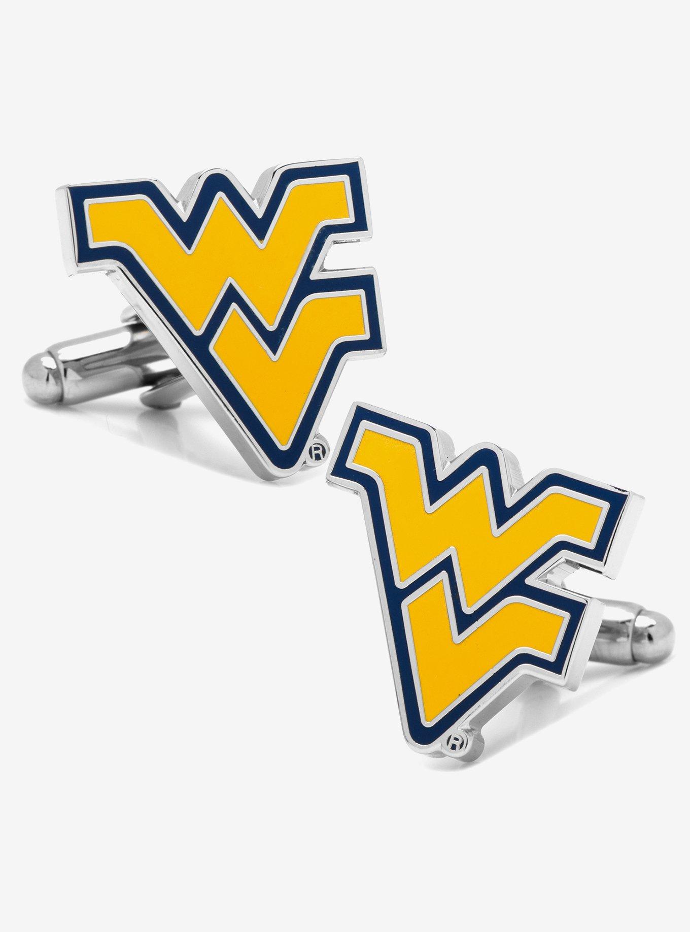 NCAA West Virginia Mountaineers Cufflinks, , hi-res