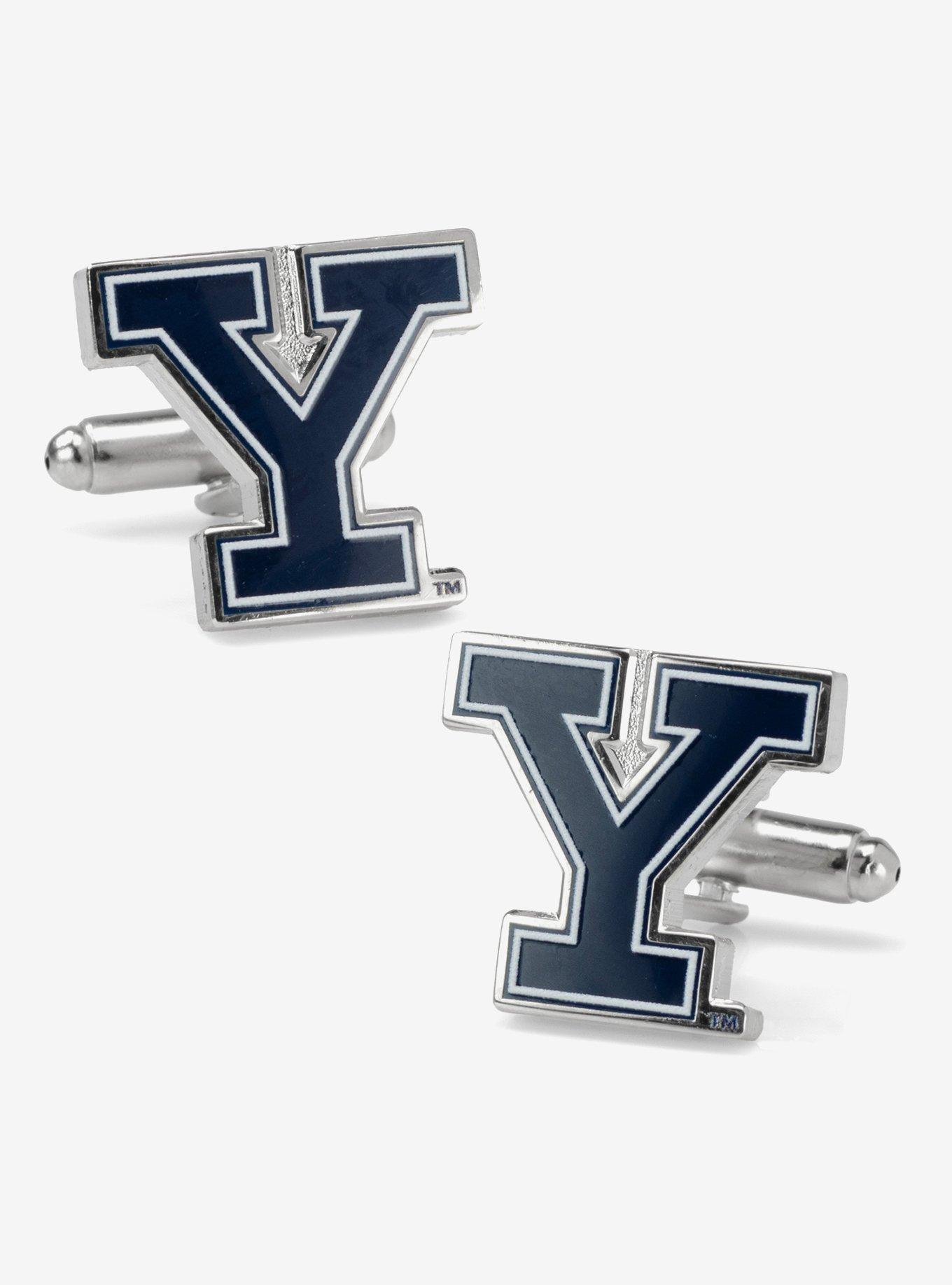 NCAA Yale University Bulldogs Cufflinks, , hi-res
