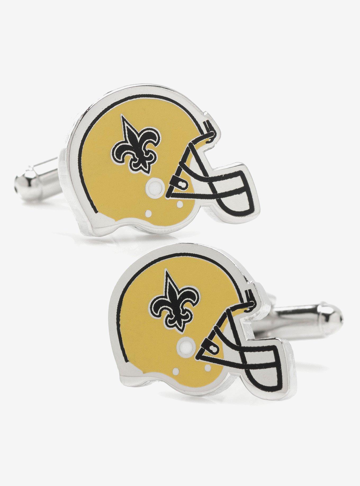 NFL New Orleans Saints Retro Helmet Cufflinks, , hi-res