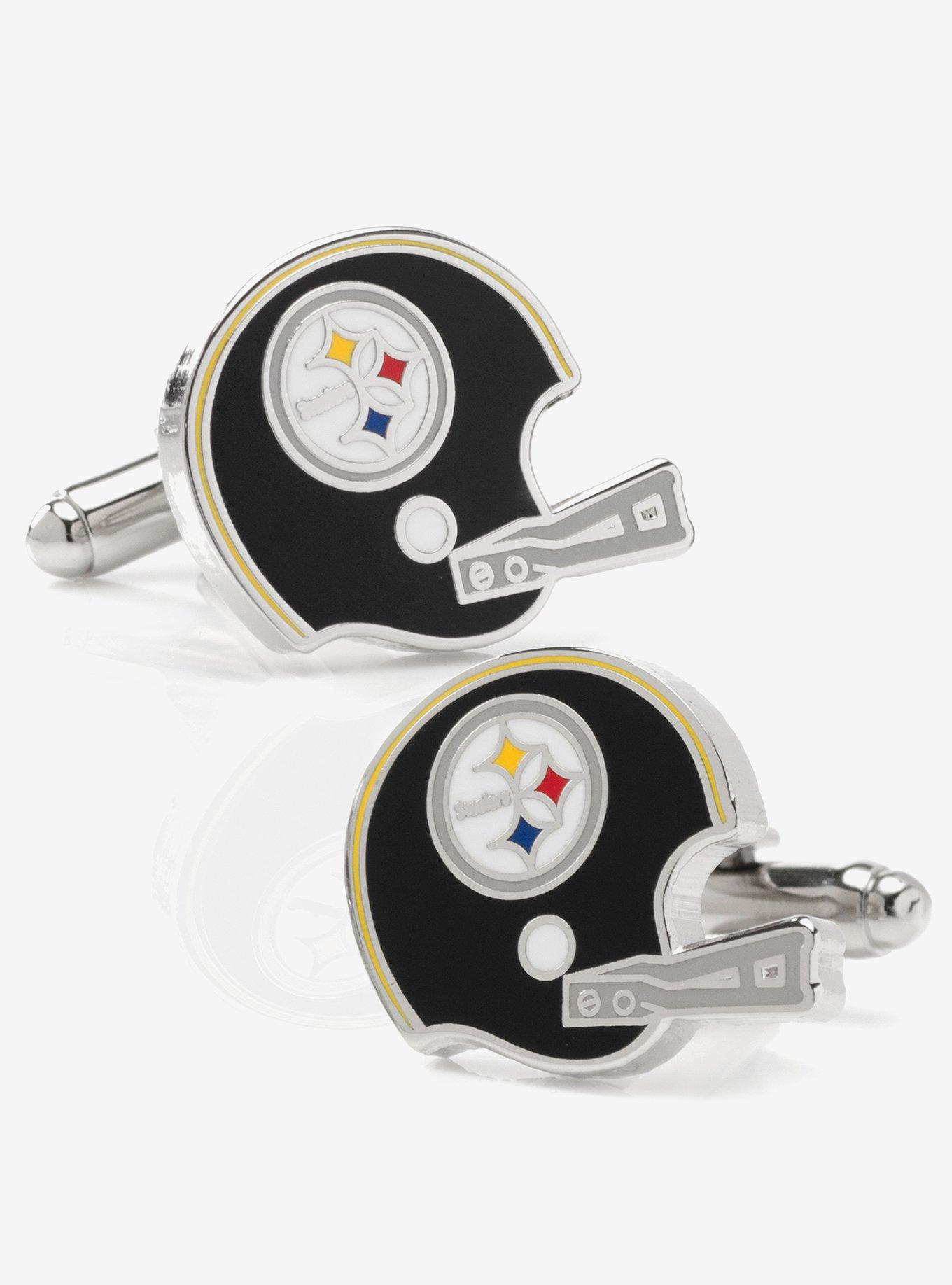 NFL Pittsburgh Steelers Retro Helmet Cufflinks, , hi-res