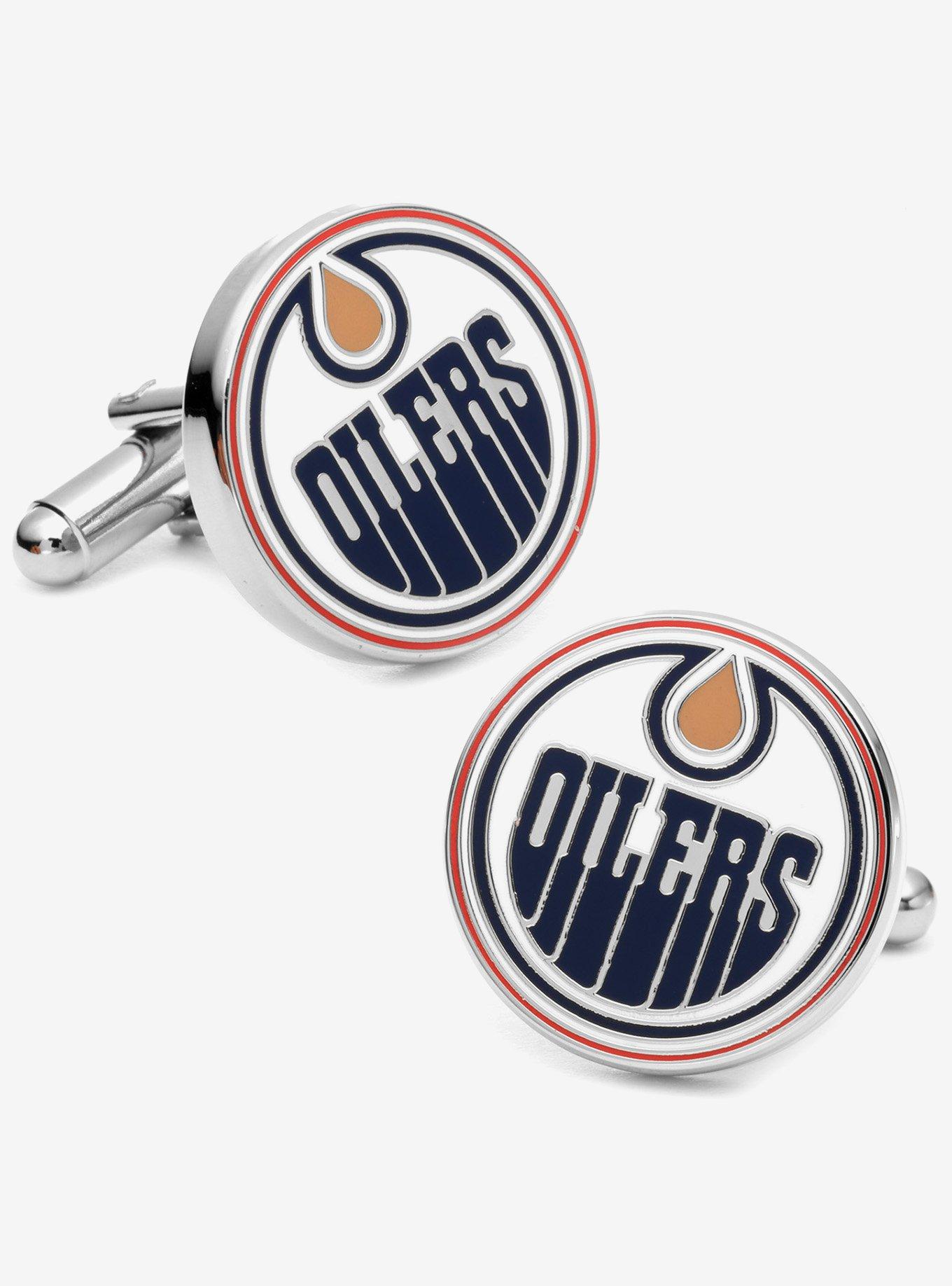 NHL Edmonton Oilers Cufflinks, , hi-res