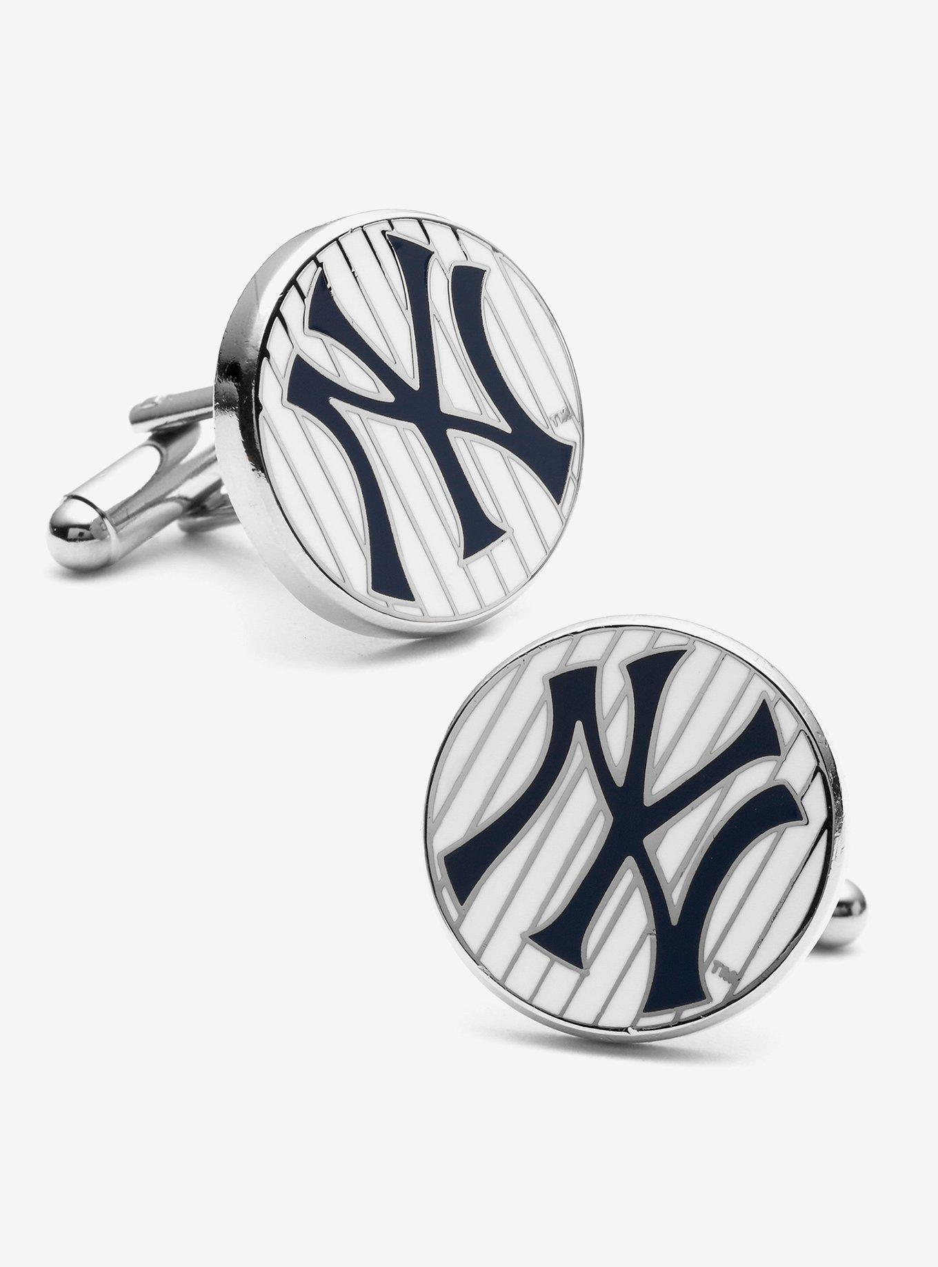 MLB New York Yankees Pinstripe Cufflinks, , hi-res