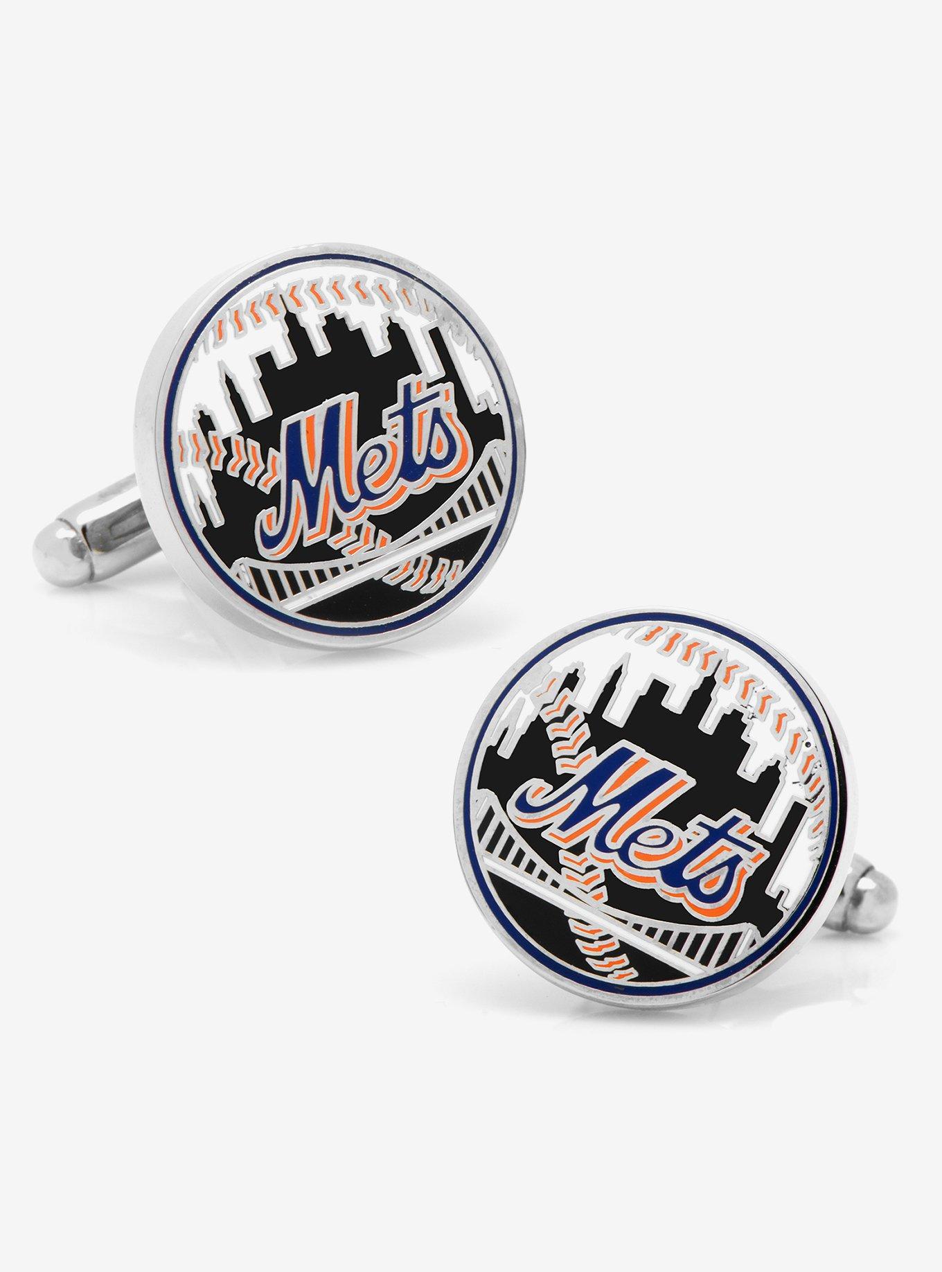 MLB New York Mets Baseball Cufflinks, , hi-res