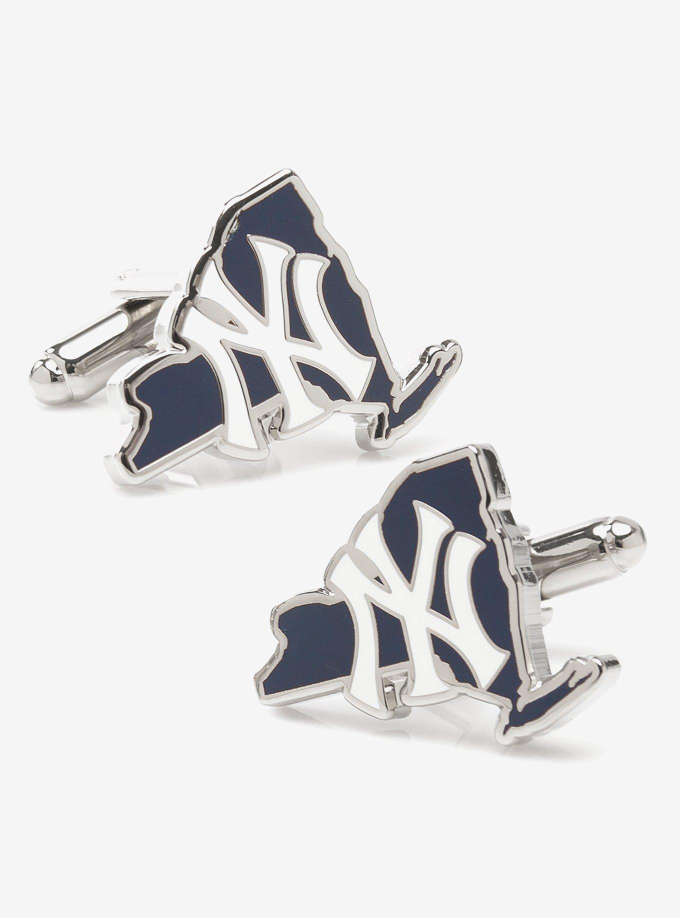 MLB New York Yankees State Shaped Cufflinks, , hi-res
