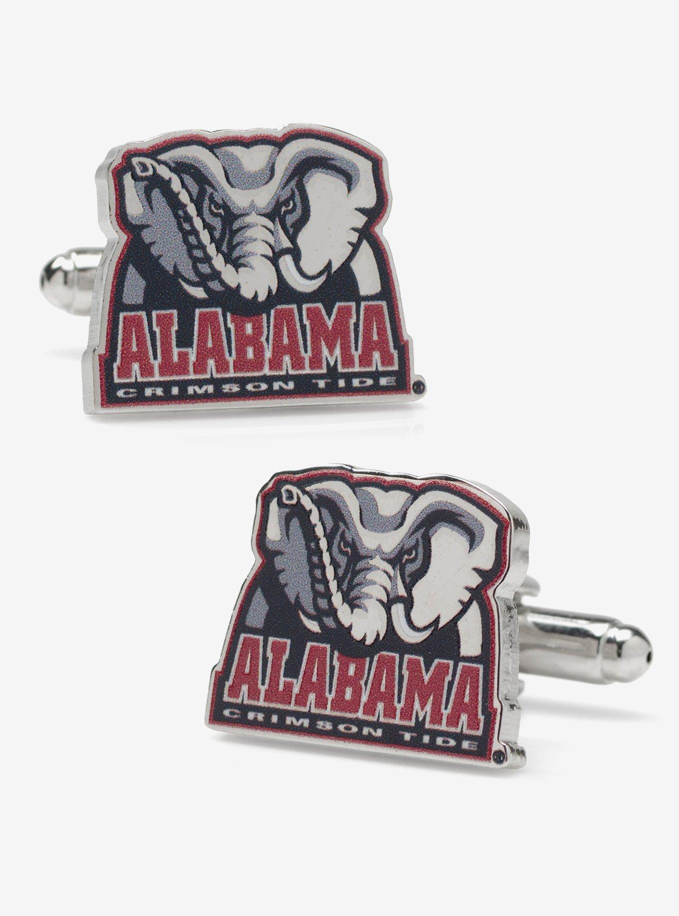 NCAA Alabama University Elephant Mascot Cufflinks, , hi-res