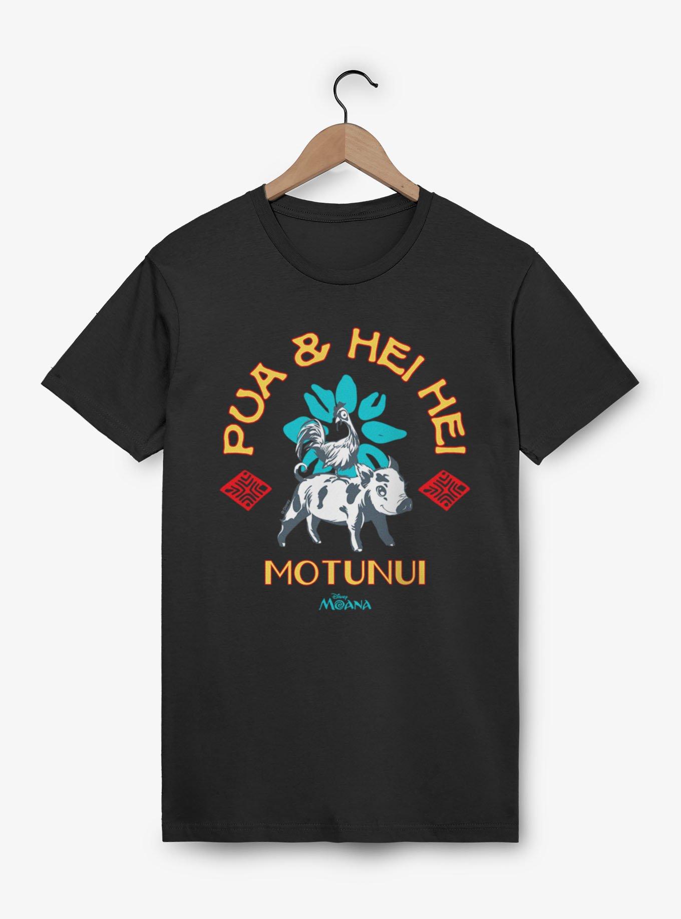 Disney Moana Pua And Hei Hei Ride Motunui T-Shirt Box Lunch Exclusive, , hi-res