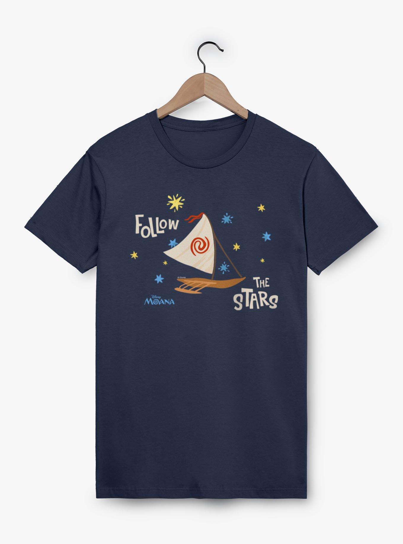 Disney Moana Follow The Stars Boat T-Shirt Box Lunch Exclusive, , hi-res