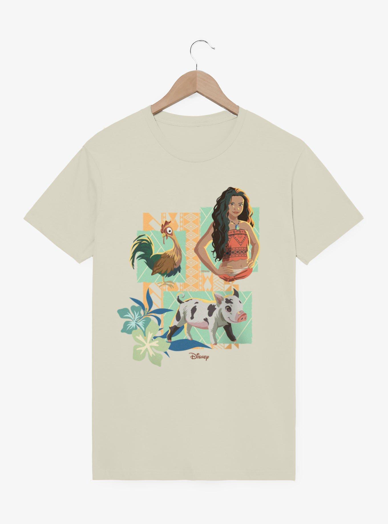 Disney Moana Hei Hei And Pua Panels T-Shirt, , hi-res