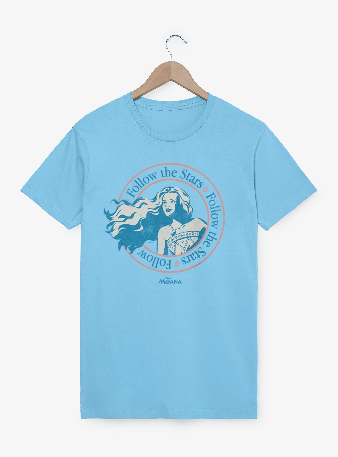 Disney Moana Follow The Stars Crest T-Shirt Box Lunch Exclusive, , hi-res