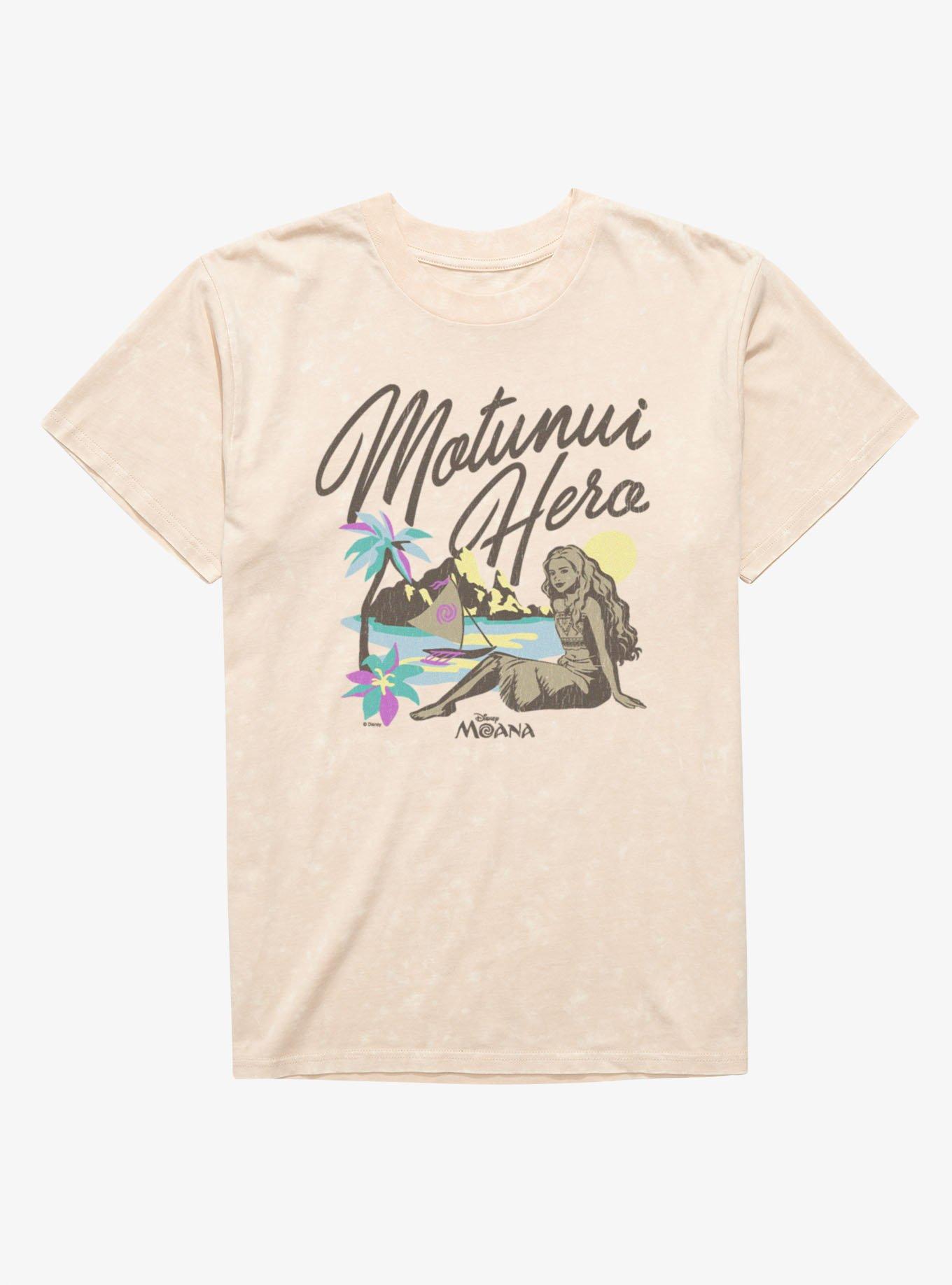 Disney Moana Motunui Hero Mineral Wash T-Shirt Box Lunch Exclusive, , hi-res