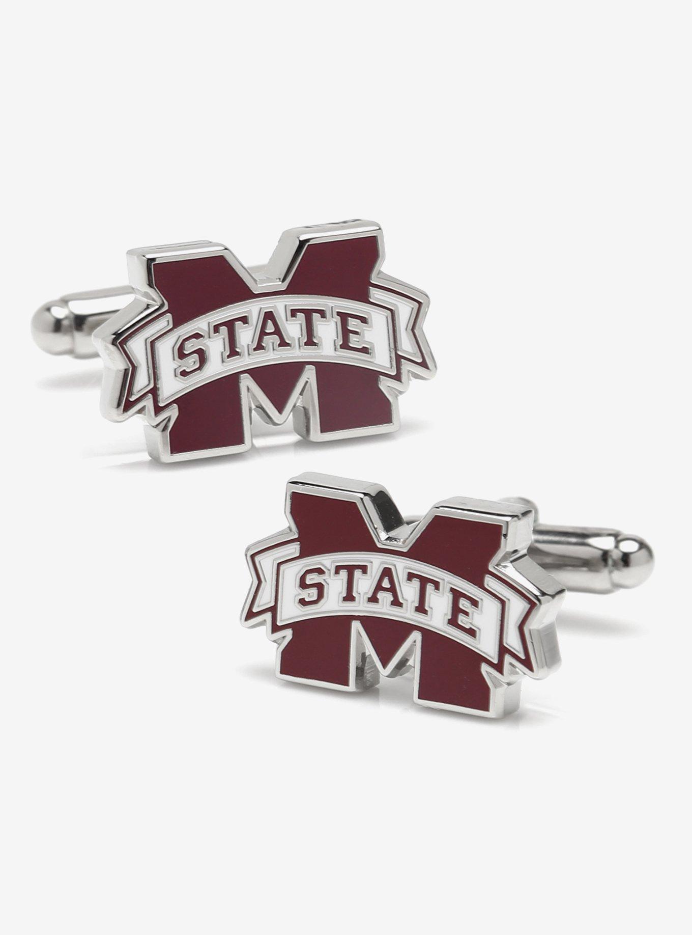 NCAA Mississippi State Bulldogs Cufflinks, , hi-res