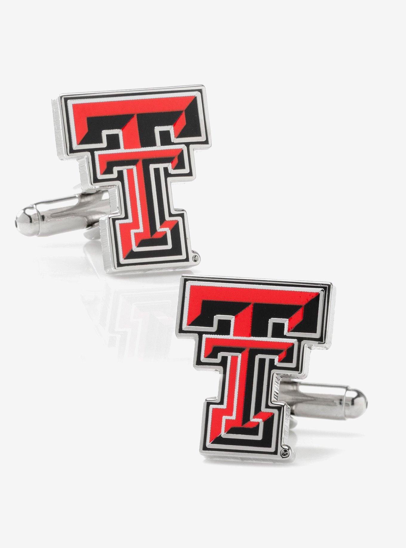 NCAA Texas Tech University Red Raiders Cufflinks, , hi-res