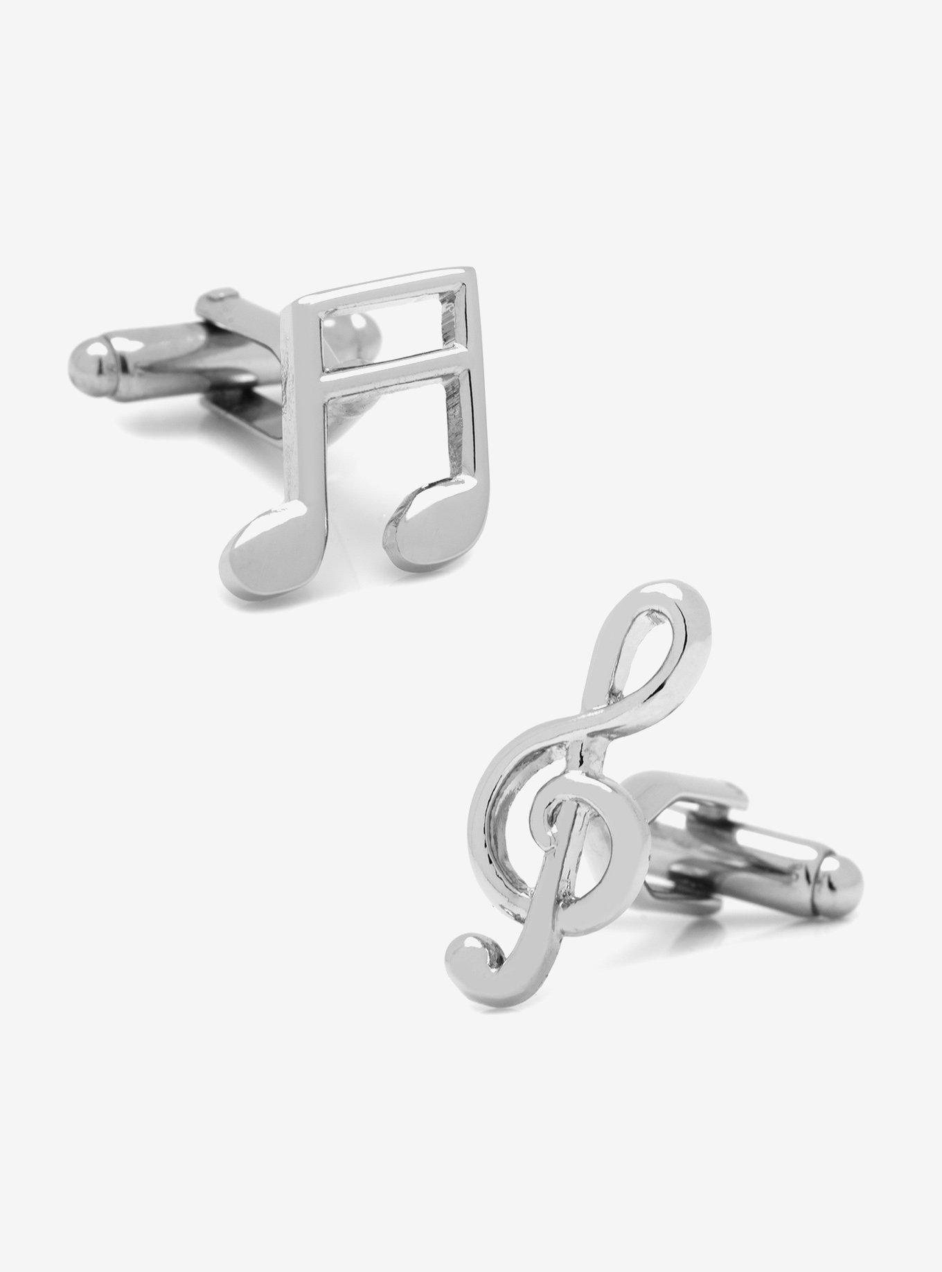 Music Notes Cufflinks, , hi-res