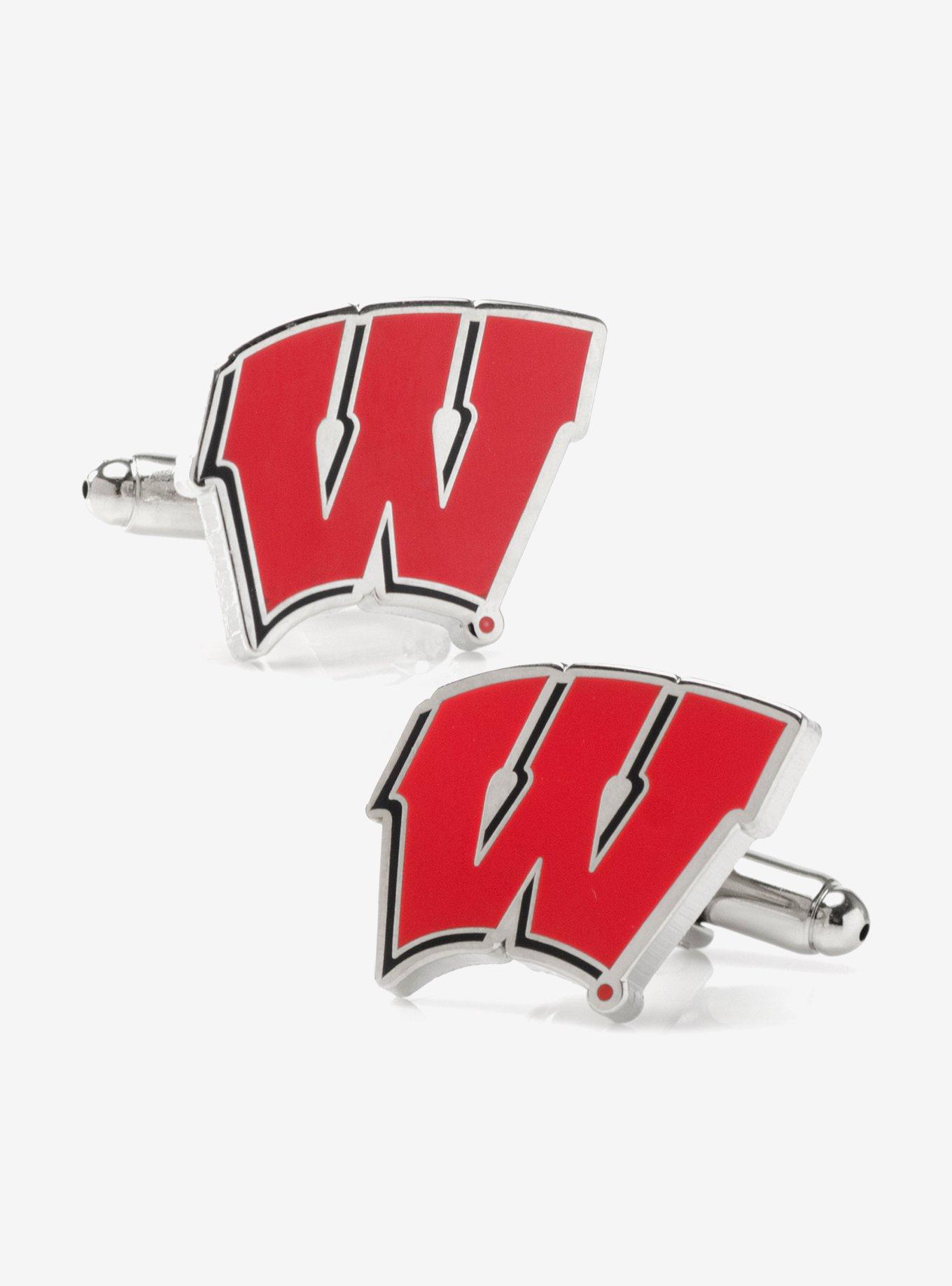 NCAA University of Wisconsin Badgers Cufflinks, , hi-res