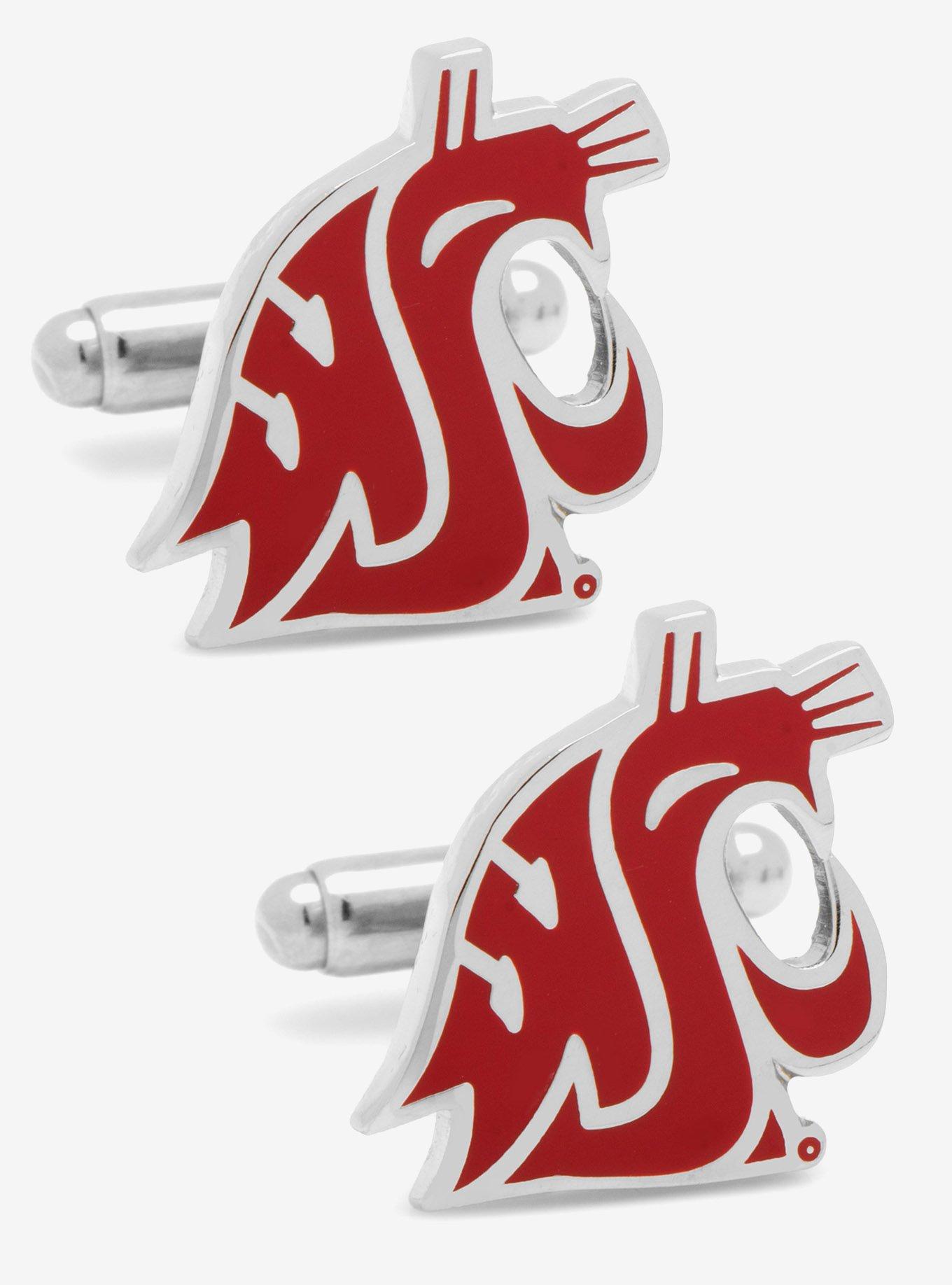 NCAA Washington State Cougars Cufflinks, , hi-res