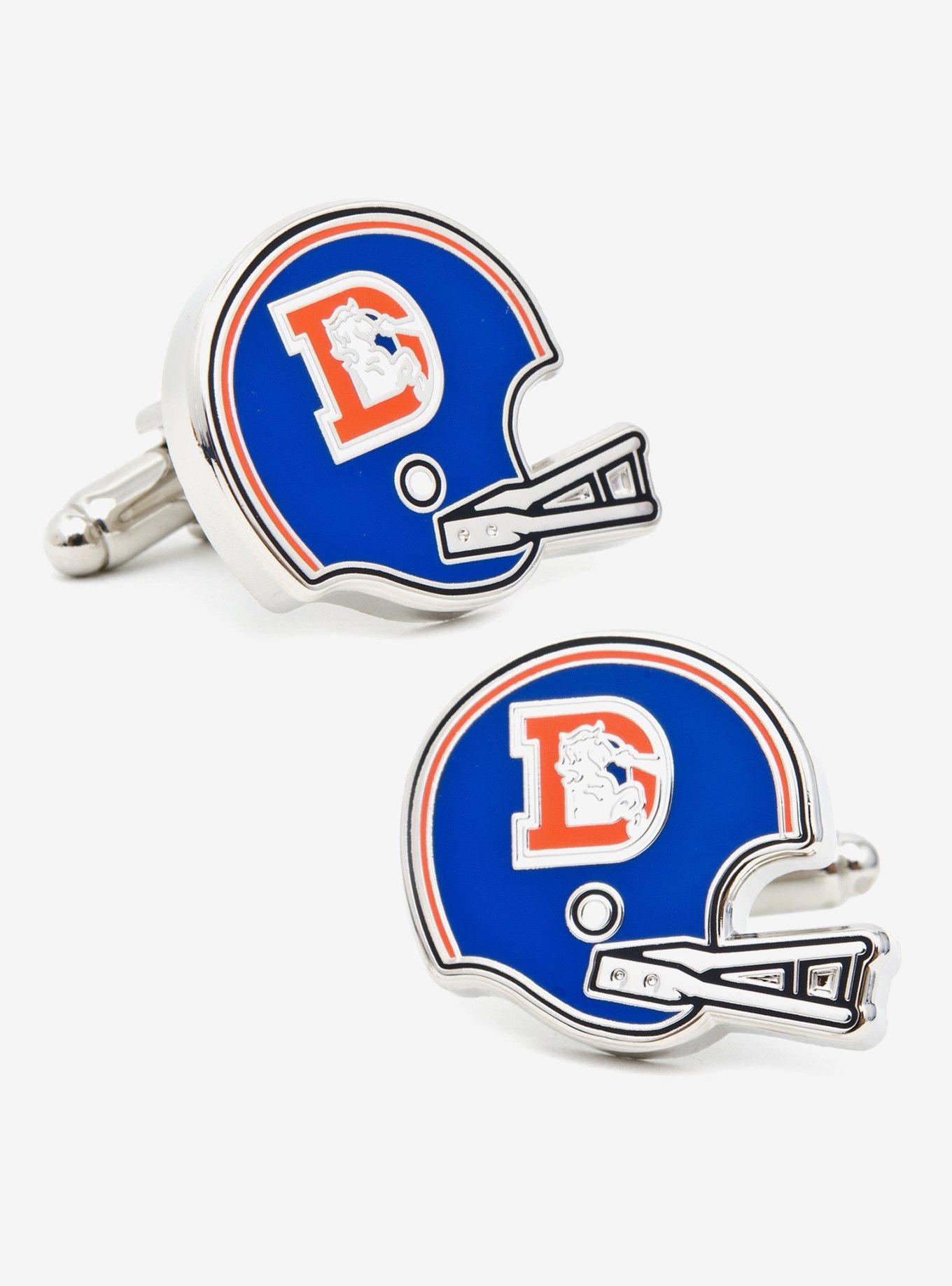 NFL Denver Broncos Throwback Helmet Cufflinks, , hi-res