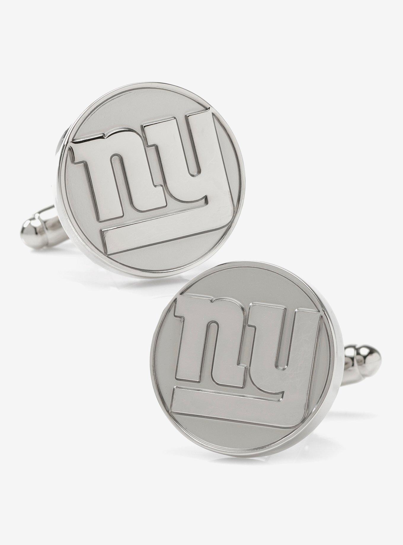 NFL New York Giants Silver Edition Cufflinks, , hi-res