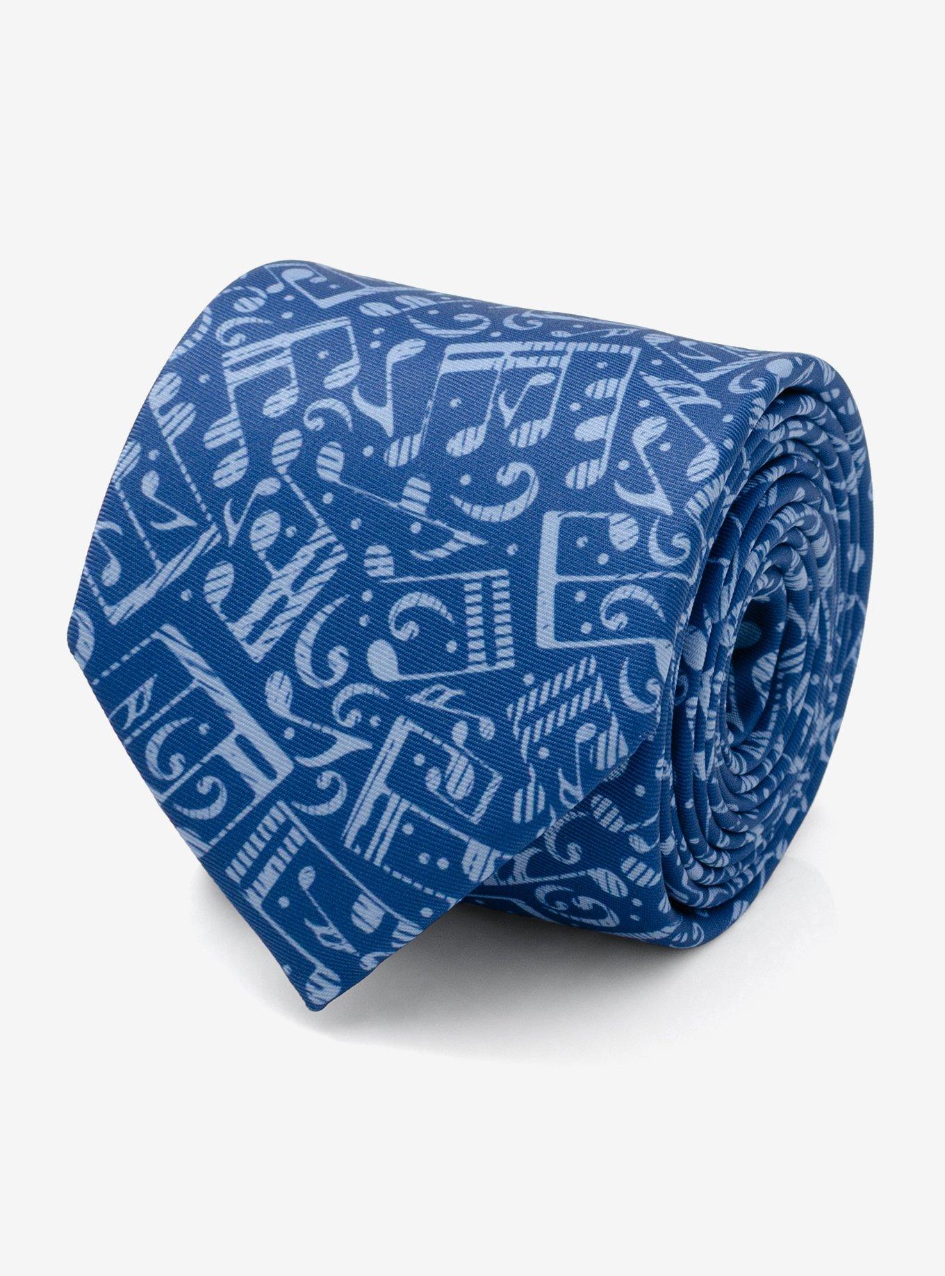 Grand Ole Opry Musical Blue Men's Tie, , hi-res