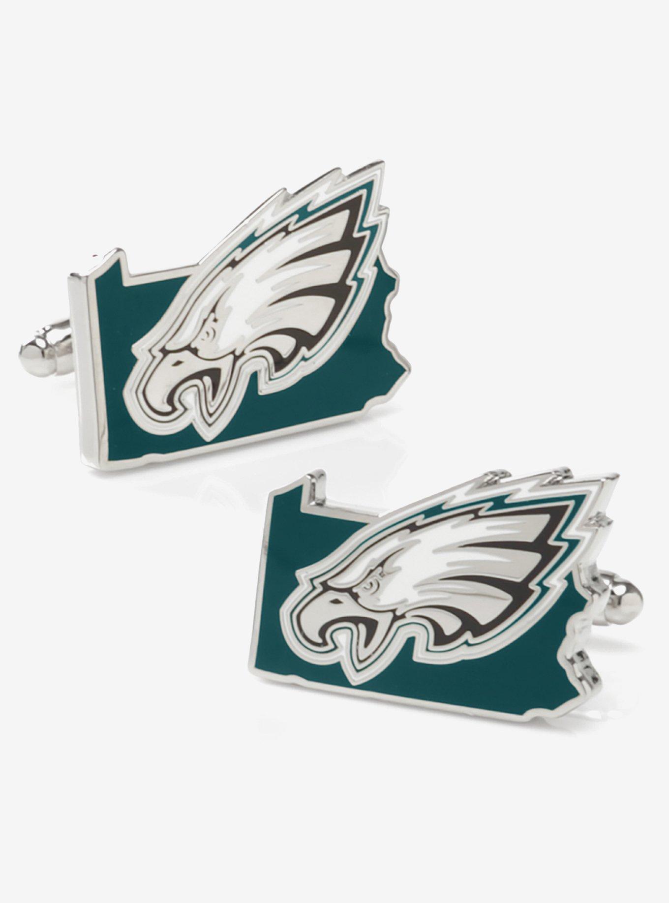 NFL Philadelphia Eagles State Shaped Cufflinks, , hi-res