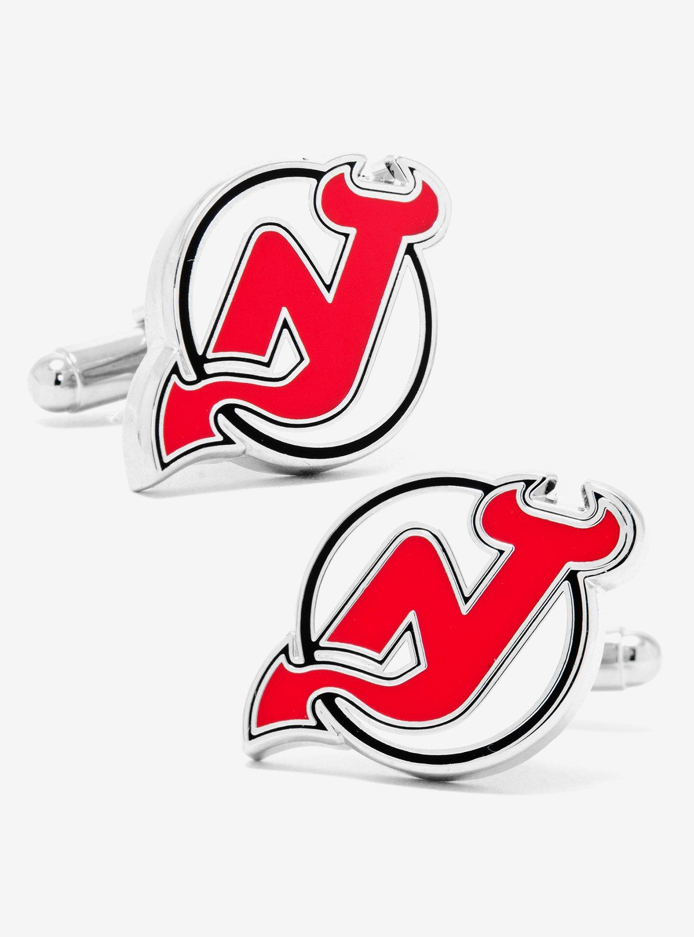 NHL New Jersey Devils Cufflinks, , hi-res