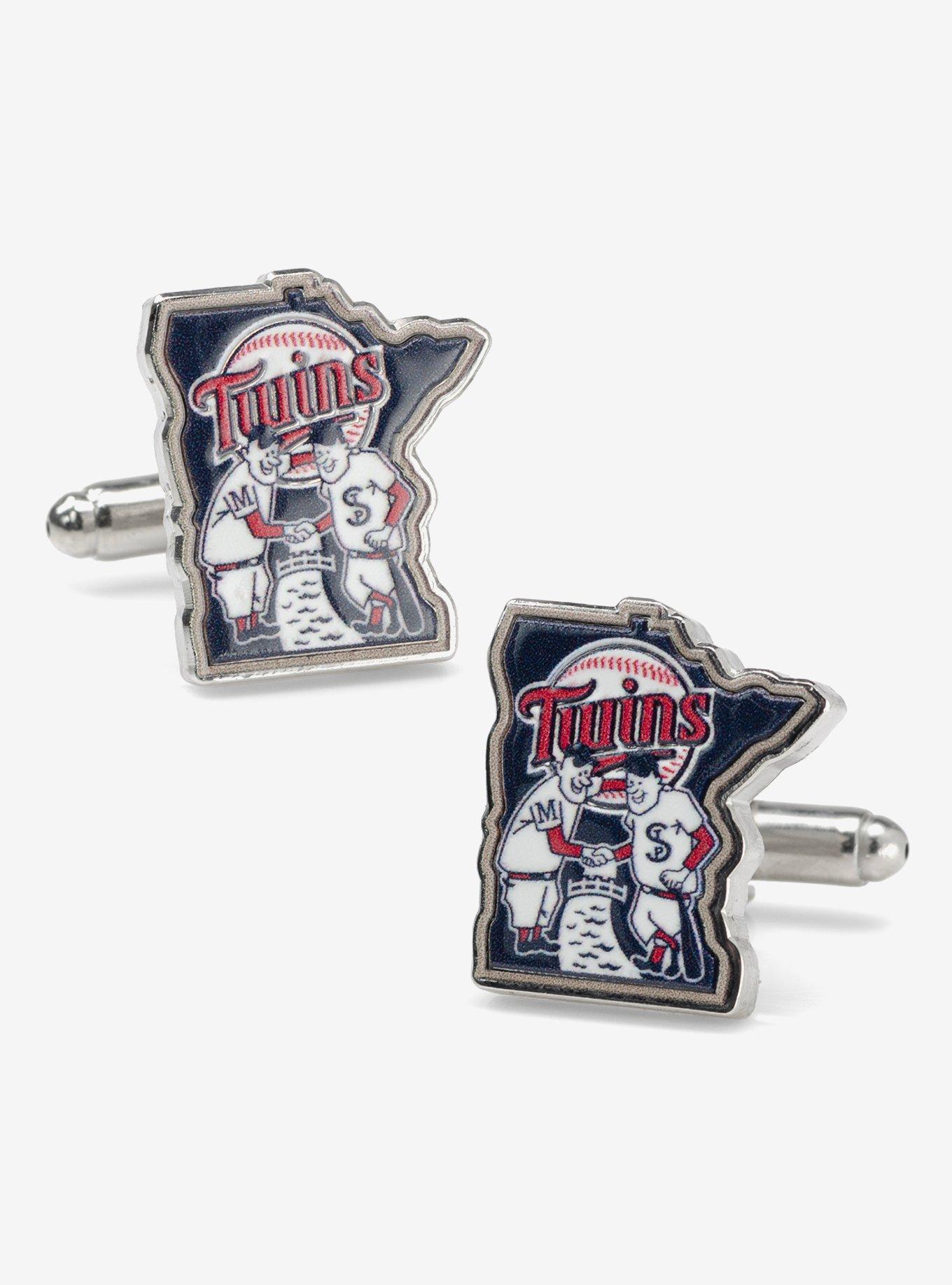 MLB Minnesota Twins Minnie & Paul Cufflinks, , hi-res