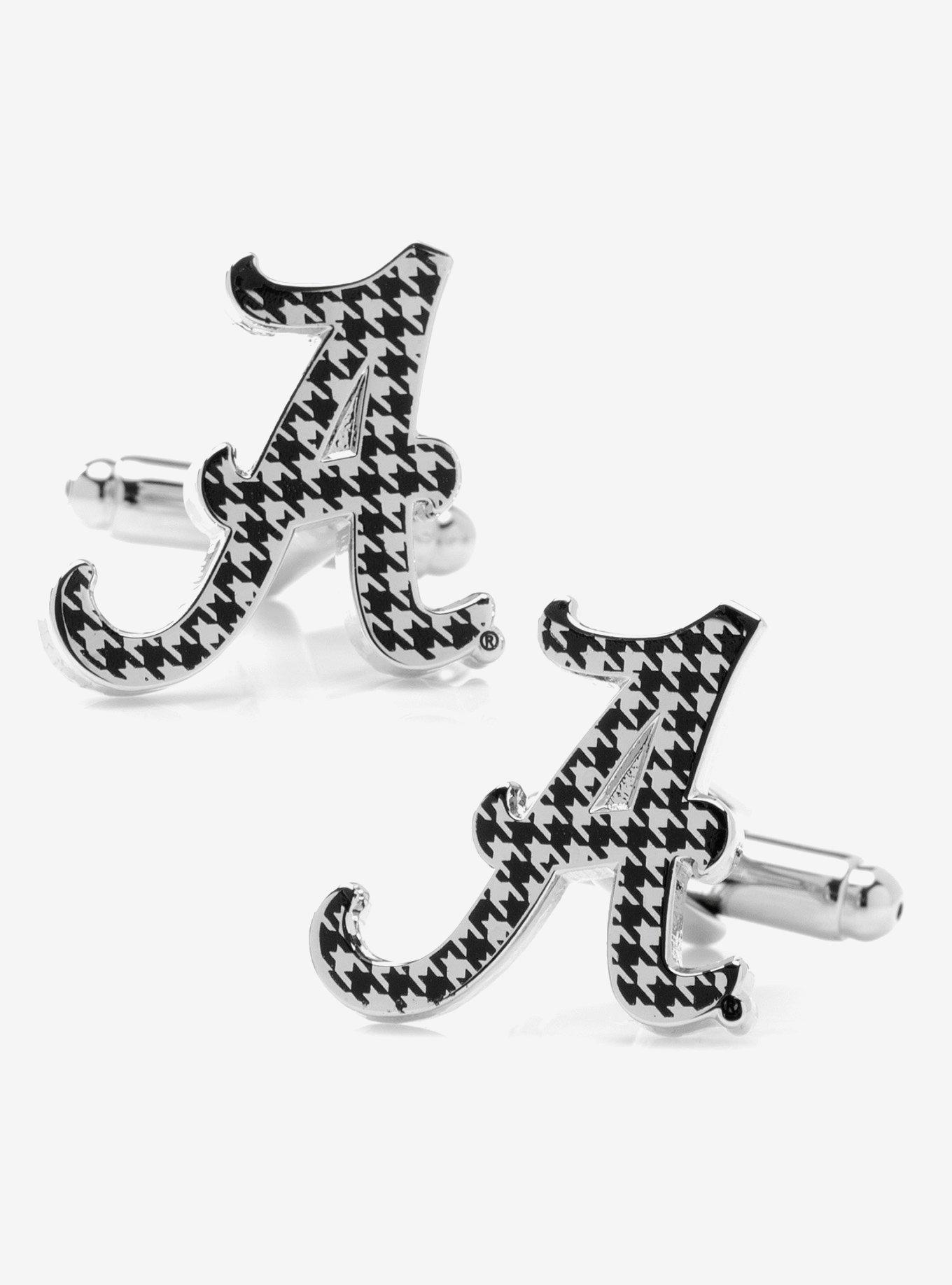 NCAA University of Alabama Houndstooth Cufflinks, , hi-res