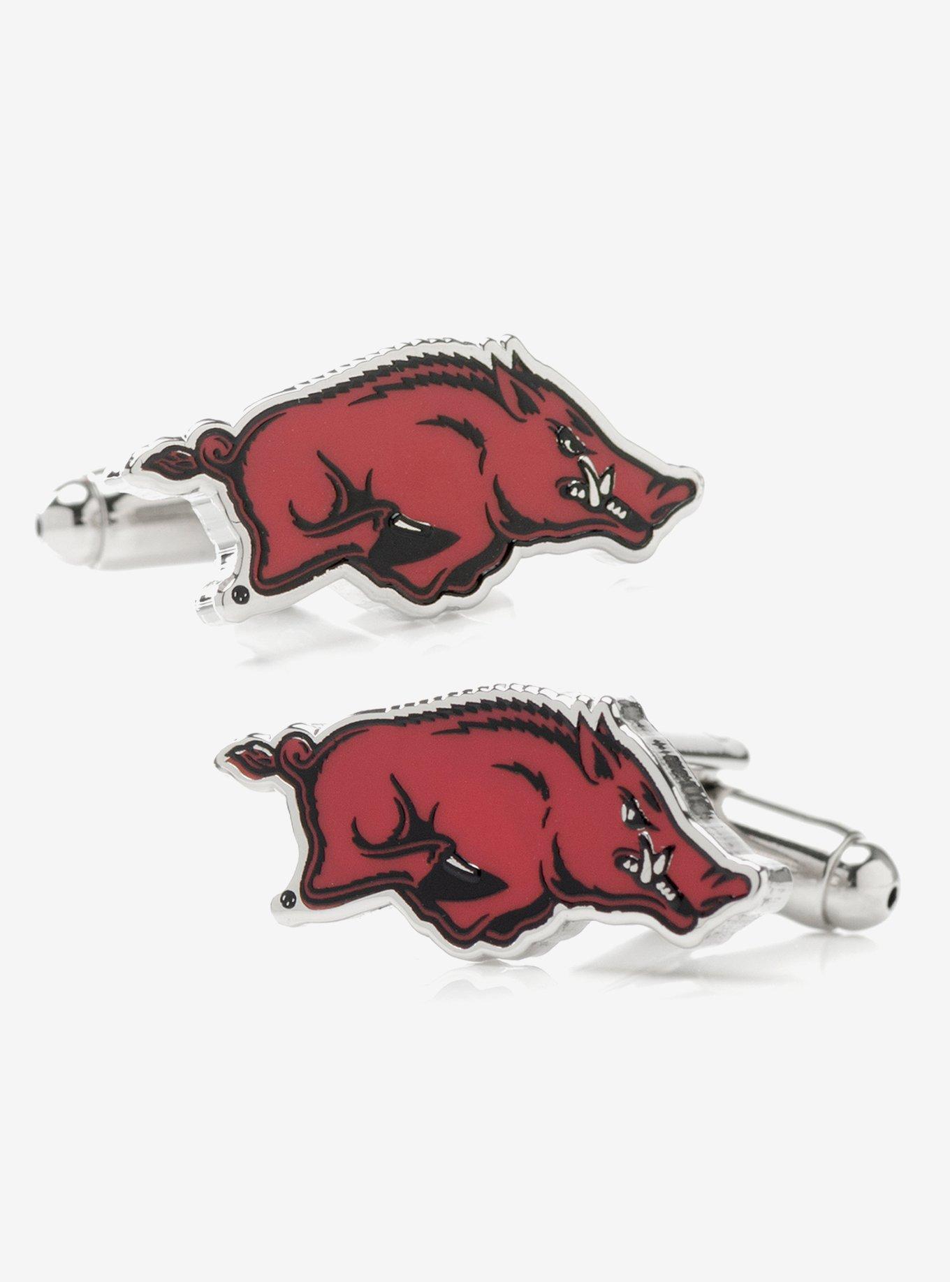 NCAA University of Arkansas Razorback Cufflinks, , hi-res