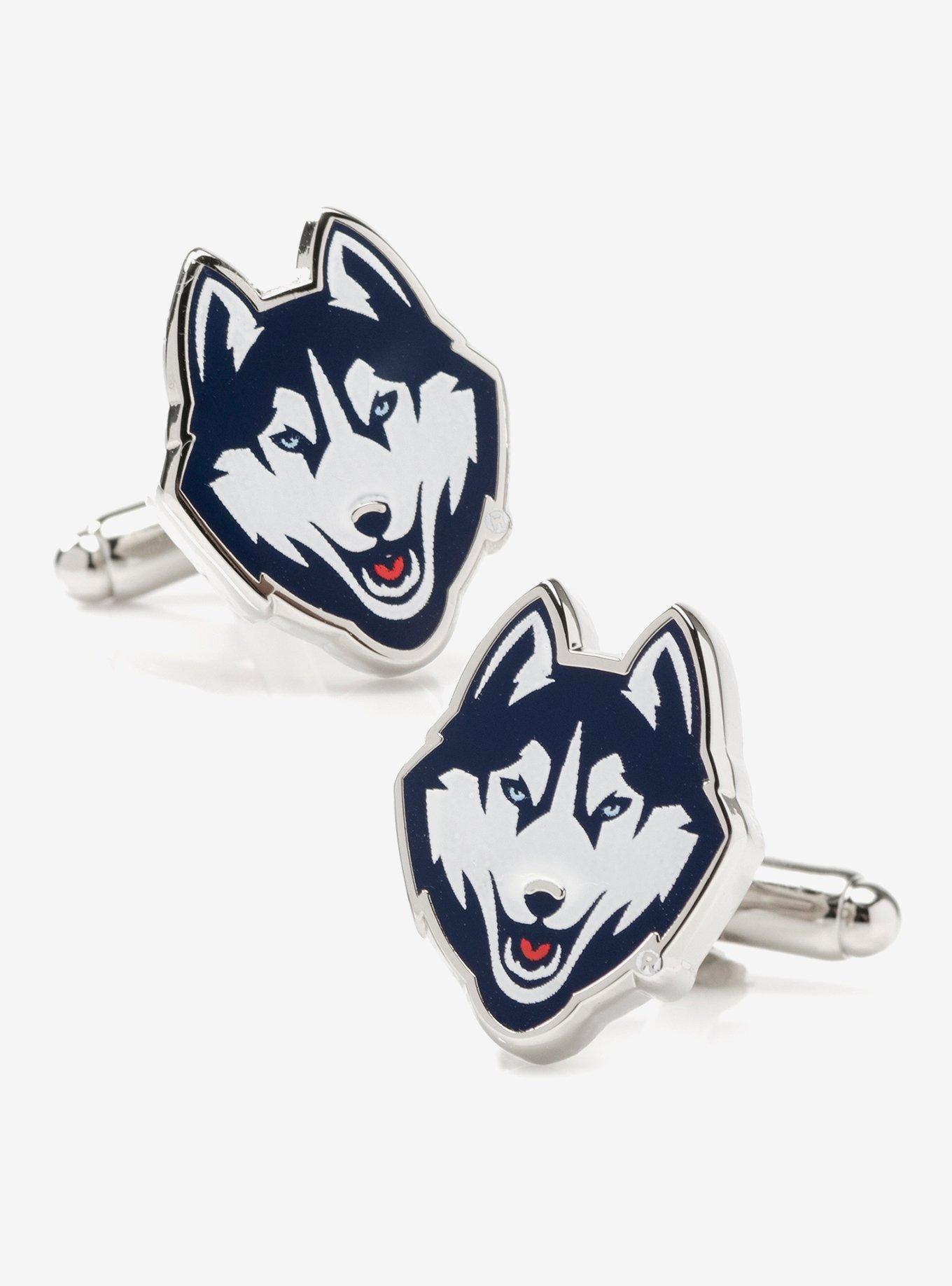 NCAA University of Connecticut Huskies Cufflinks, , hi-res
