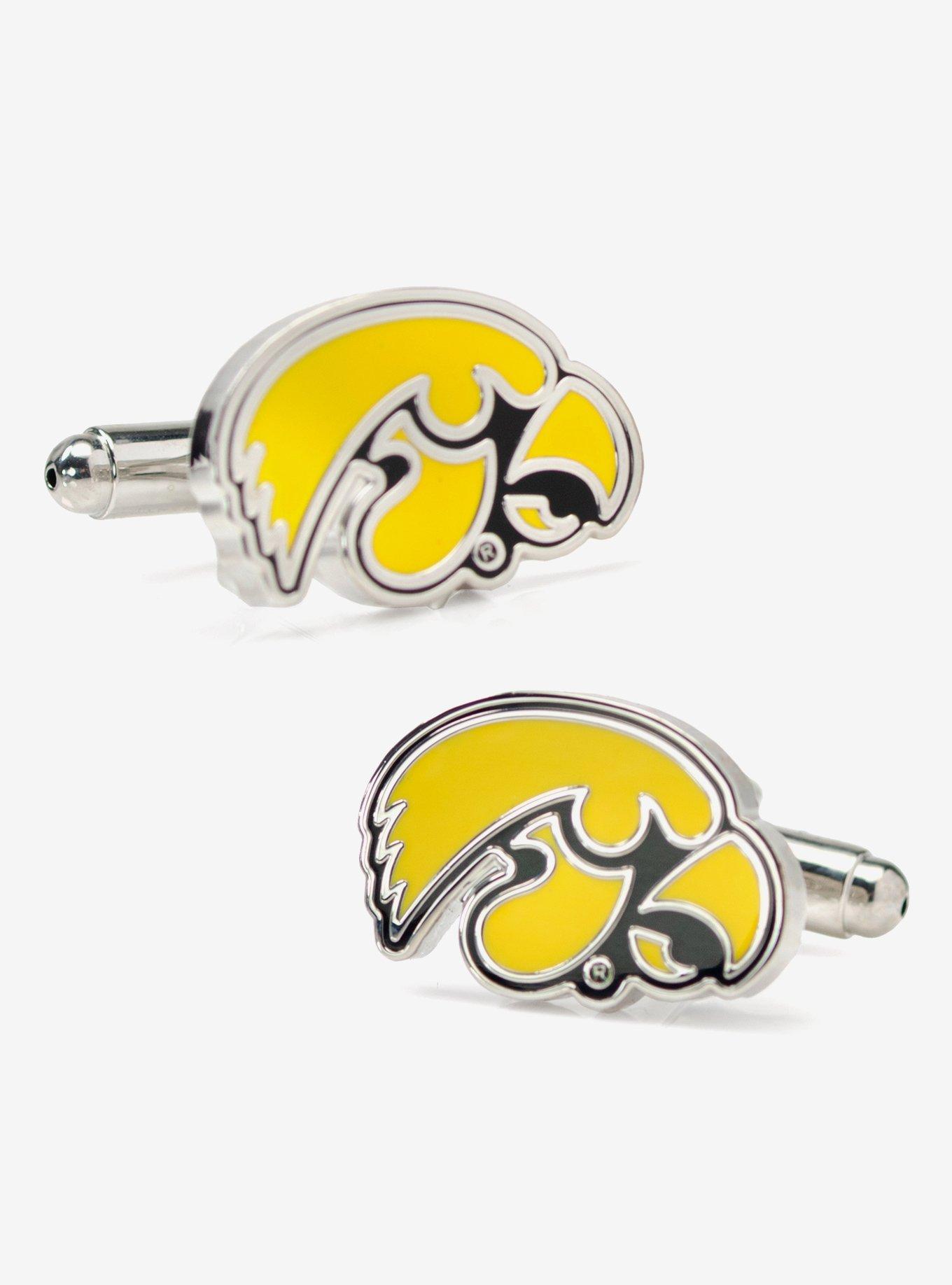 NCAA University of Iowa Hawkeyes Cufflinks, , hi-res