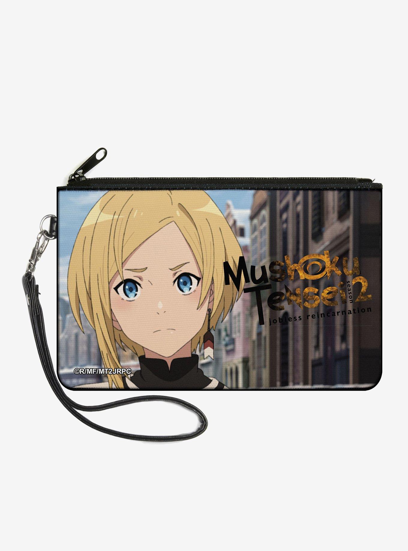 Mushoku Tensei Jobless Reincarnation Sara Street Scene Pose Zip Clutch Wallet, , hi-res