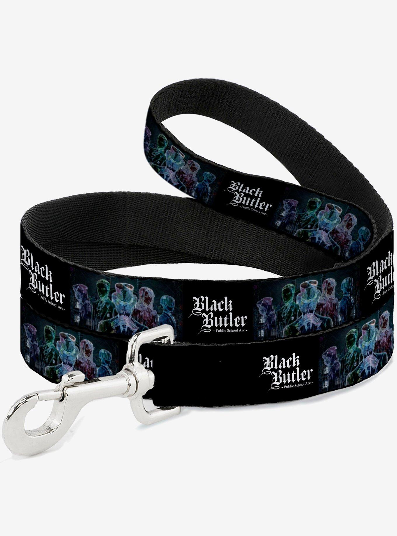 Black Butler Five Character Group Pose and Title Black Dog Leash, , hi-res