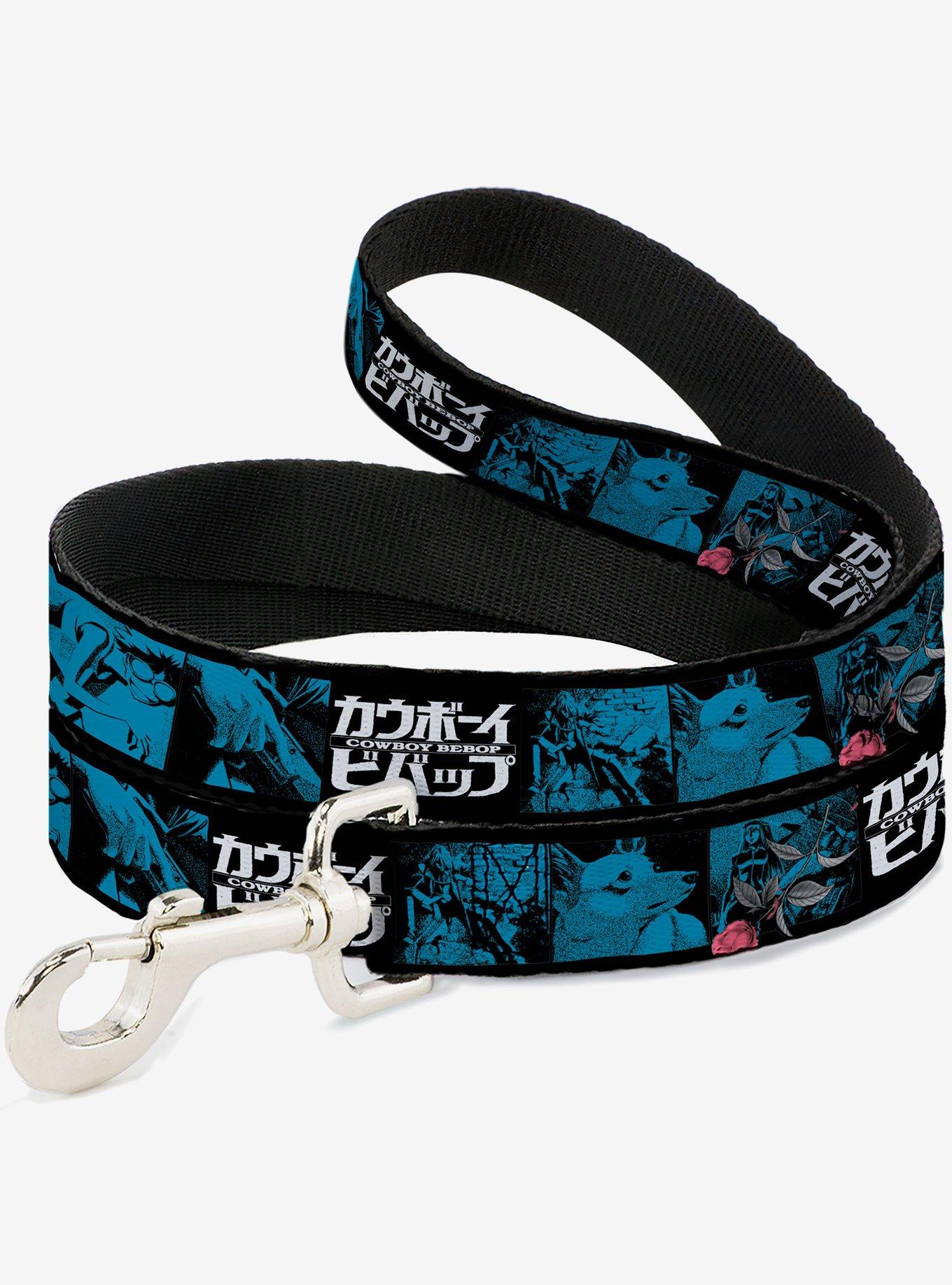 Cowboy Bebop Title and Character Blocks Black Blues Dog Leash, , hi-res