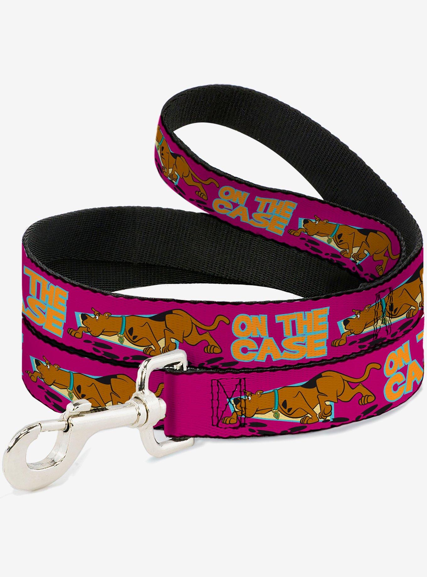 Scooby-Doo! On the Case Sniffing Pose Pink Dog Leash, , hi-res