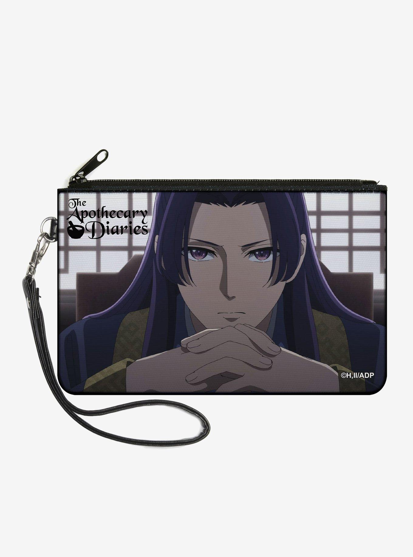 The Apothecary Diaries Jinshi Pose and Title Zip Clutch Wallet, , hi-res