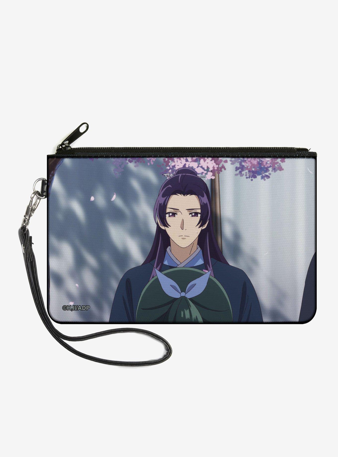 The Apothecary Diaries Jinshi Garden Pose Zip Clutch Wallet, , hi-res