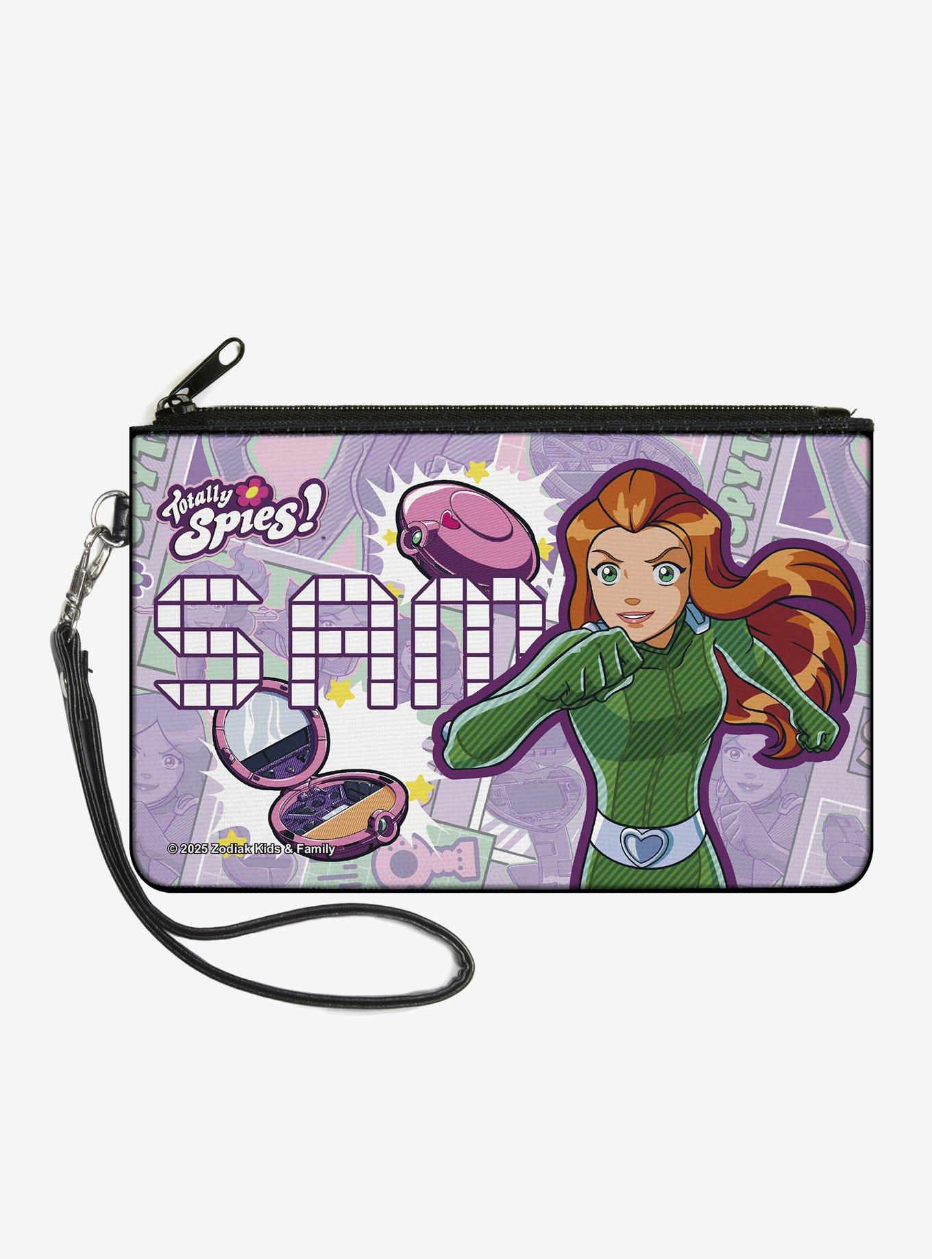Totally Spies! Sam Action Pose and Icons Zip Clutch Wallet, , hi-res