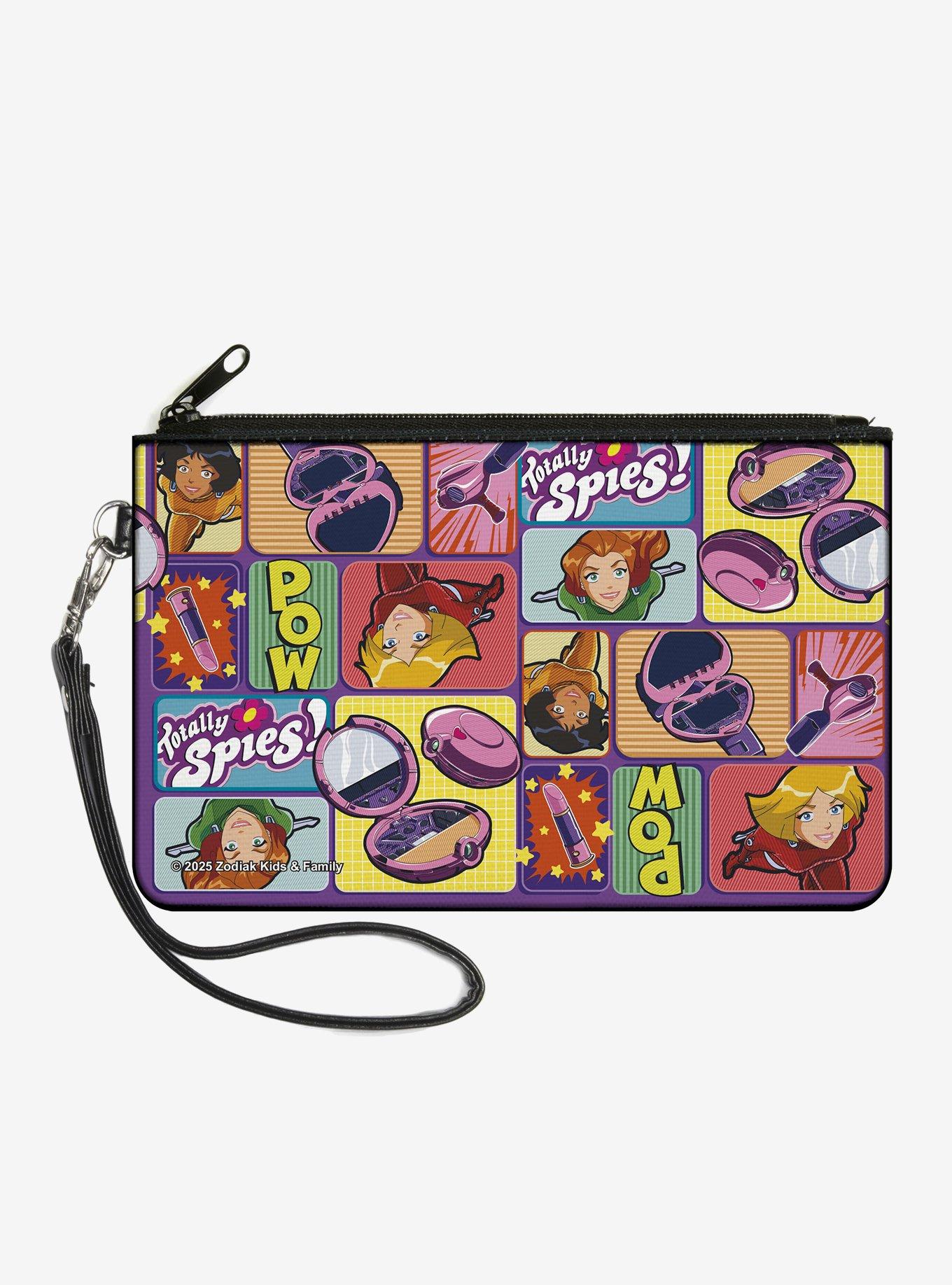 Totally Spies! Poses and Gadget Blocks Multi Zip Clutch Wallet, , hi-res