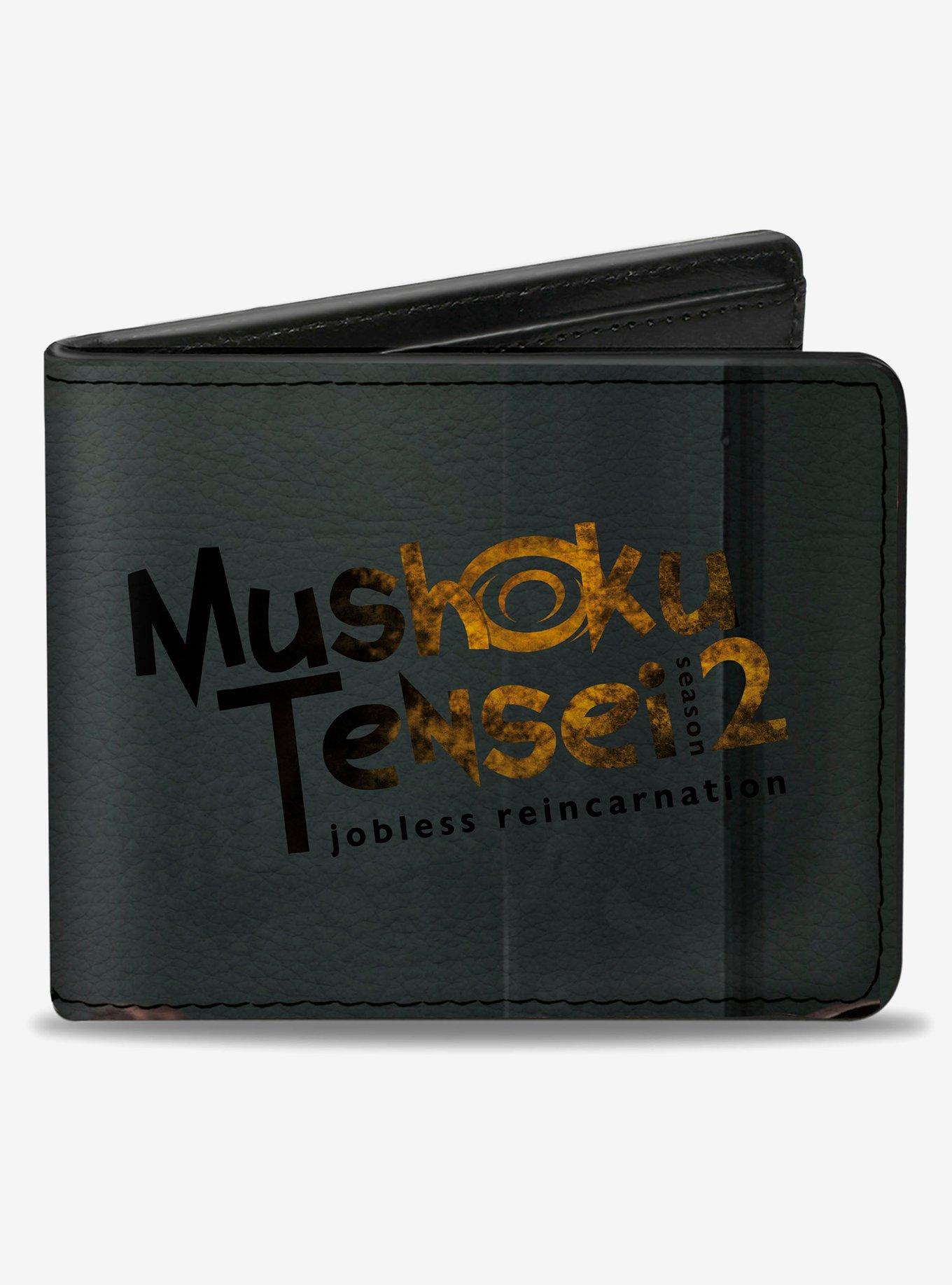 Mushoku Tensei Jobless Reincarnation Fitz Glow Pose and Title Bifold Wallet, , hi-res