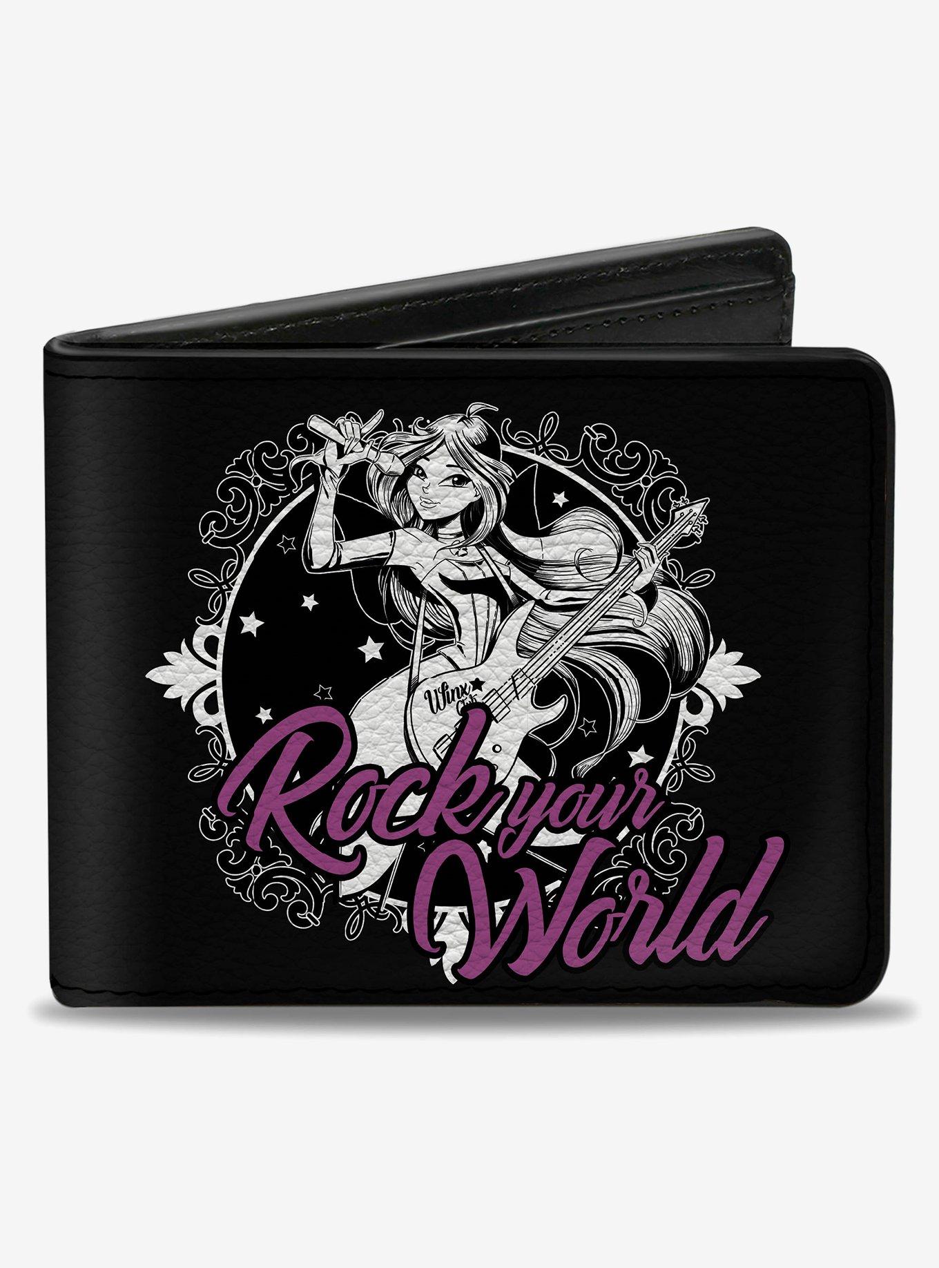 Winx Club Flora Rock Your World Pose Bifold Wallet