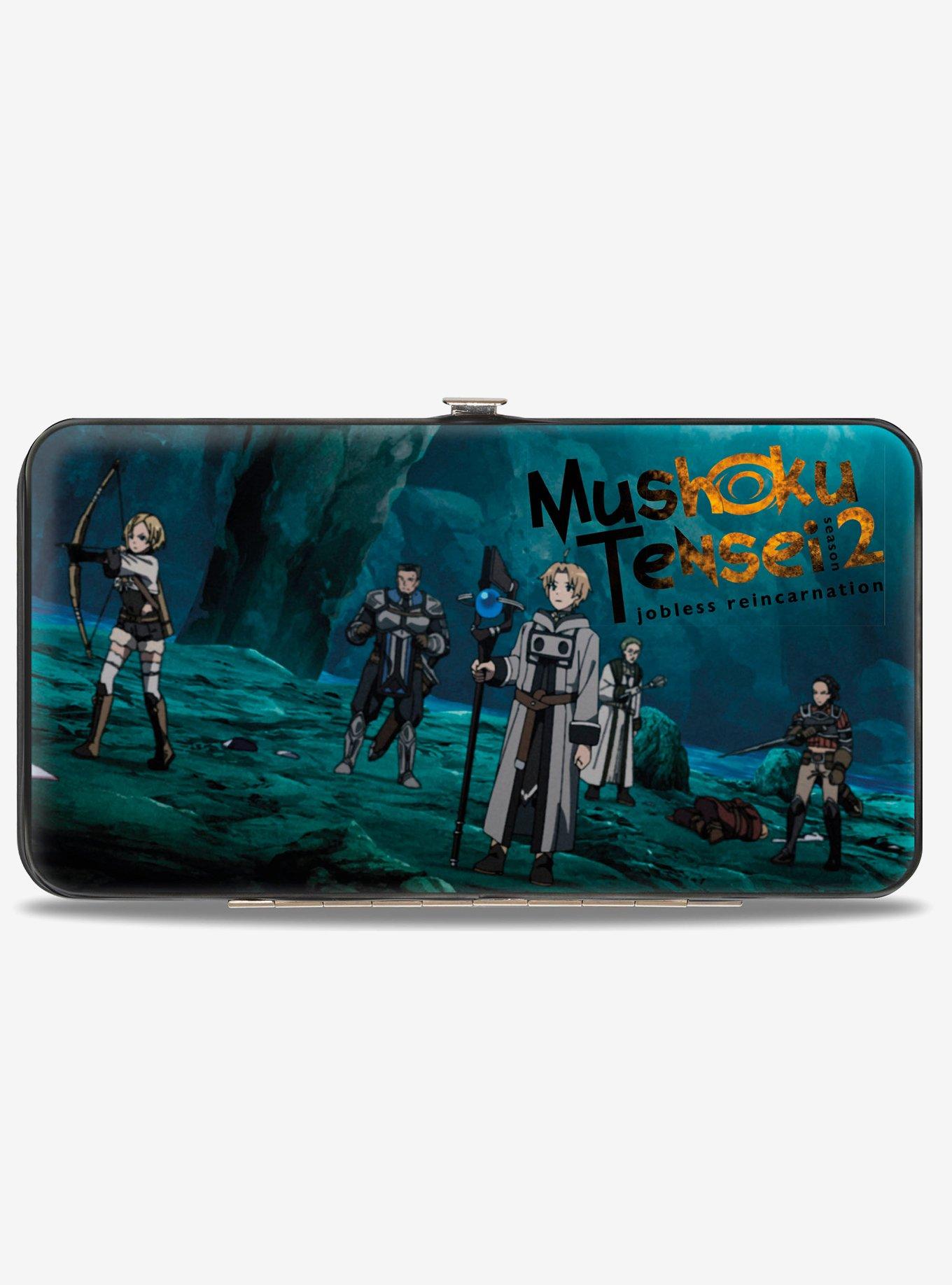 Mushoku Tensei Jobless Reincarnation Two Group Pose Labyrinth Scenes Hinged Wallet, , hi-res