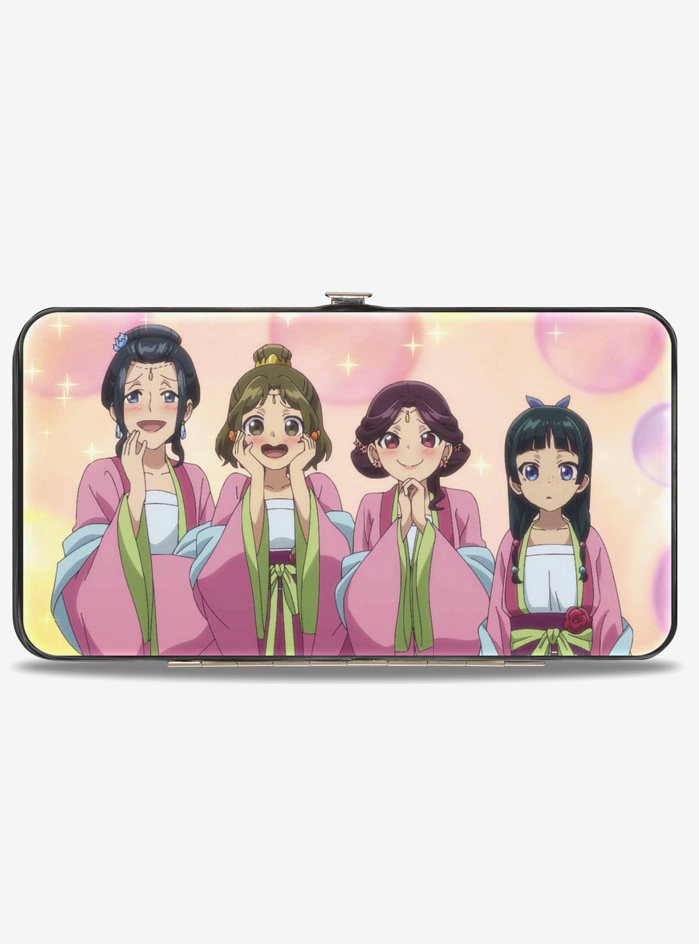 The Apothecary Diaries Maomao Three Princess with Gyokuyou Hinged Wallet, , hi-res
