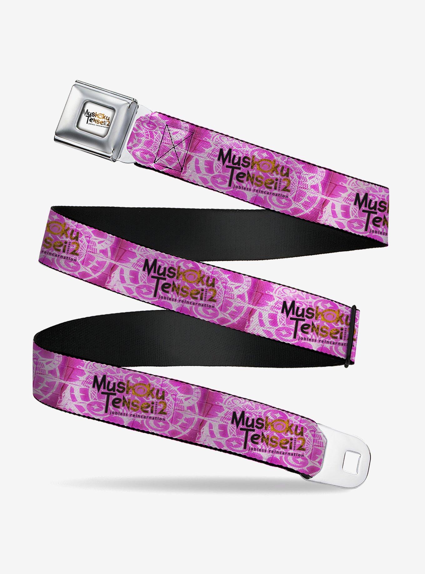 Mushoku Tensei Jobless Reincarnation Title Youth Seatbelt Buckle Belt, , hi-res