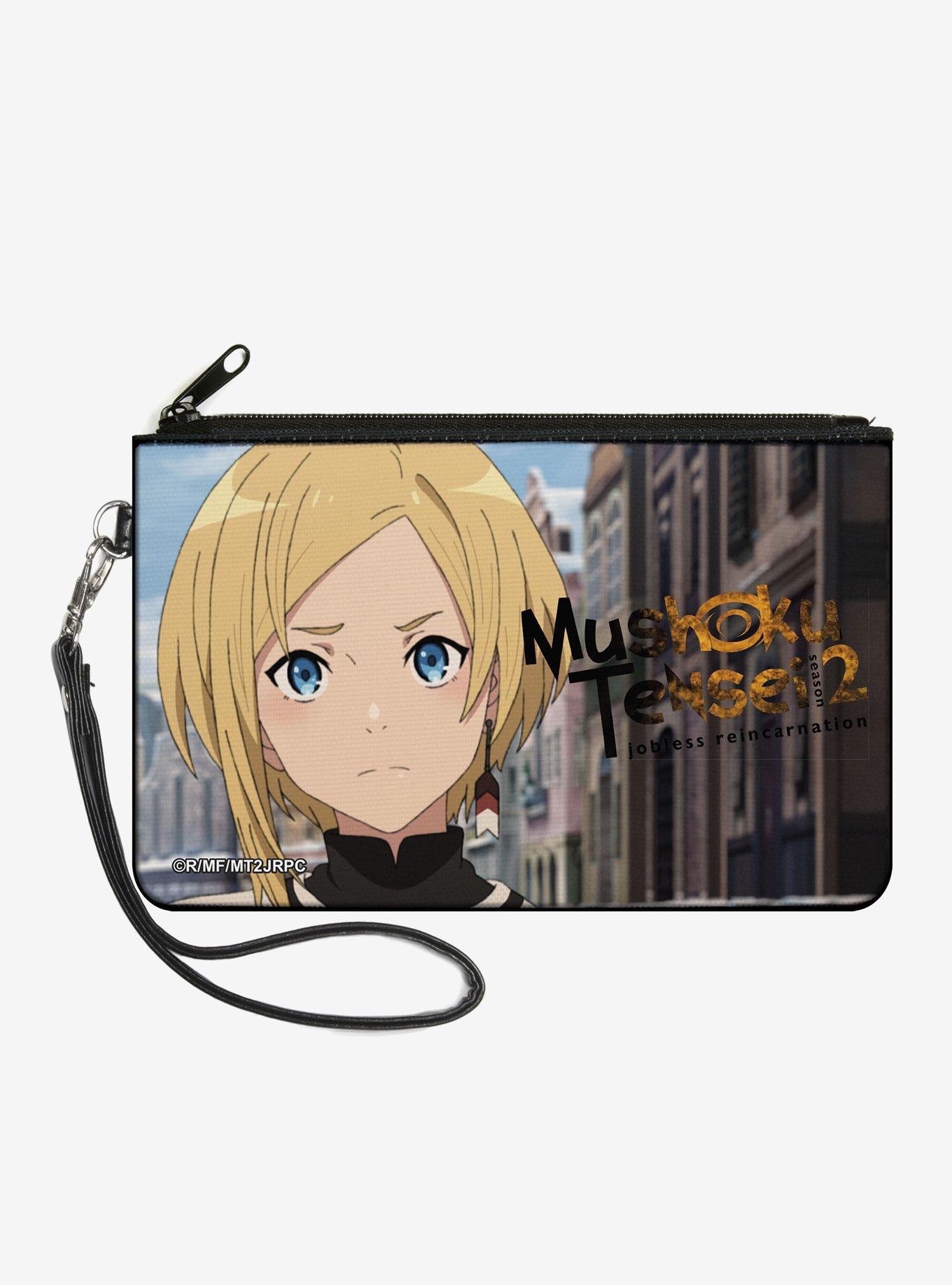 Mushoku Tensei Jobless Reincarnation Sara Street Scene Pose Zip Clutch Wallet, , hi-res