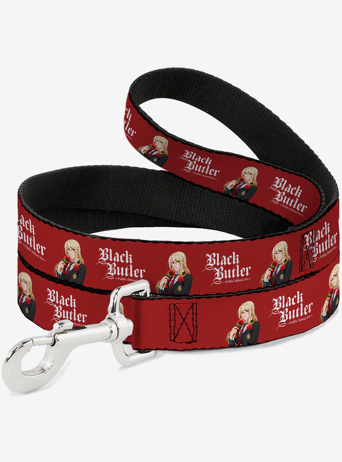 Black Butler Edgar Redmond Pose and Title Red Dog Leash, , hi-res